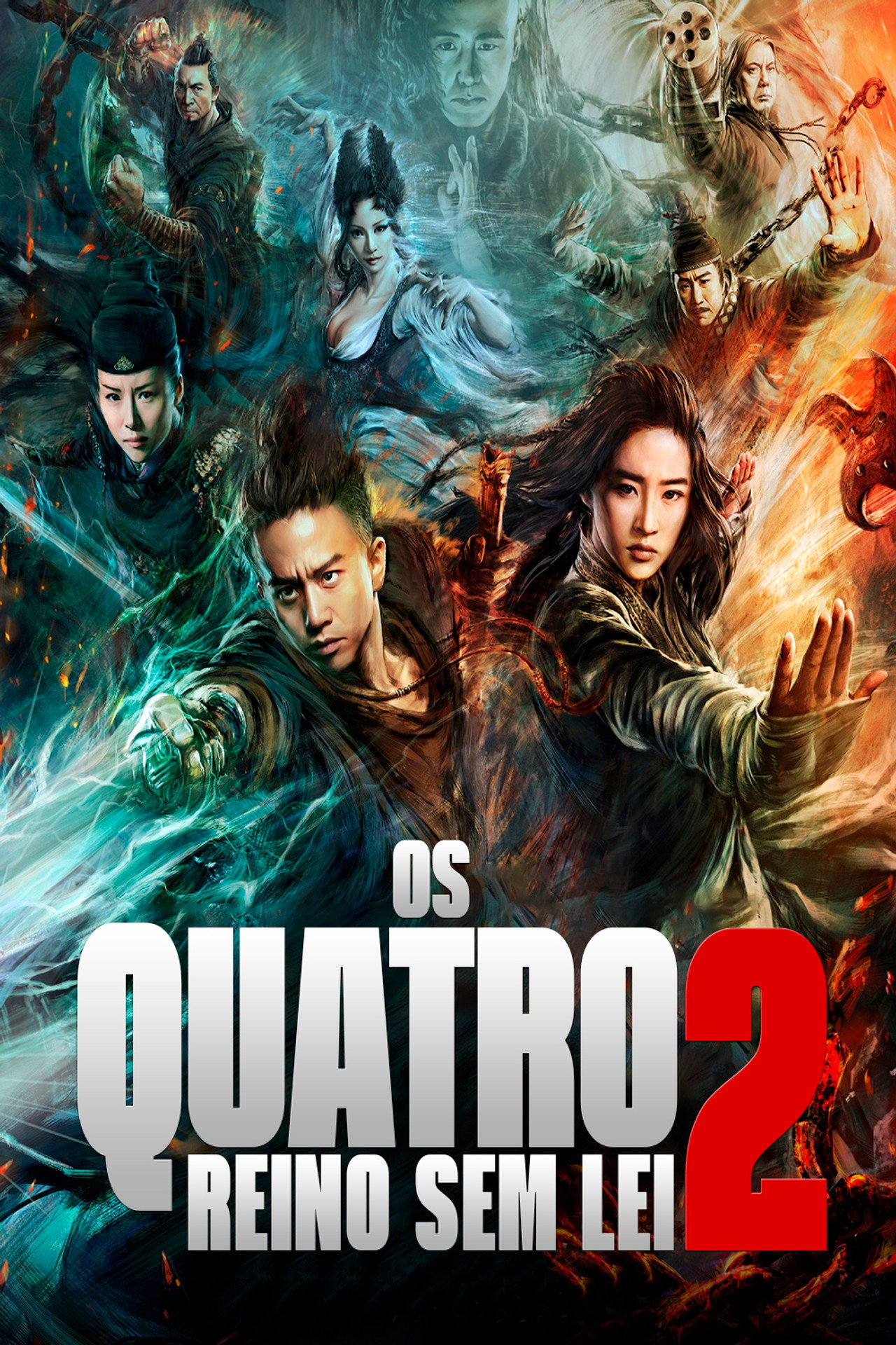 Pôster de Os Quatro 2: Reino Sem Lei