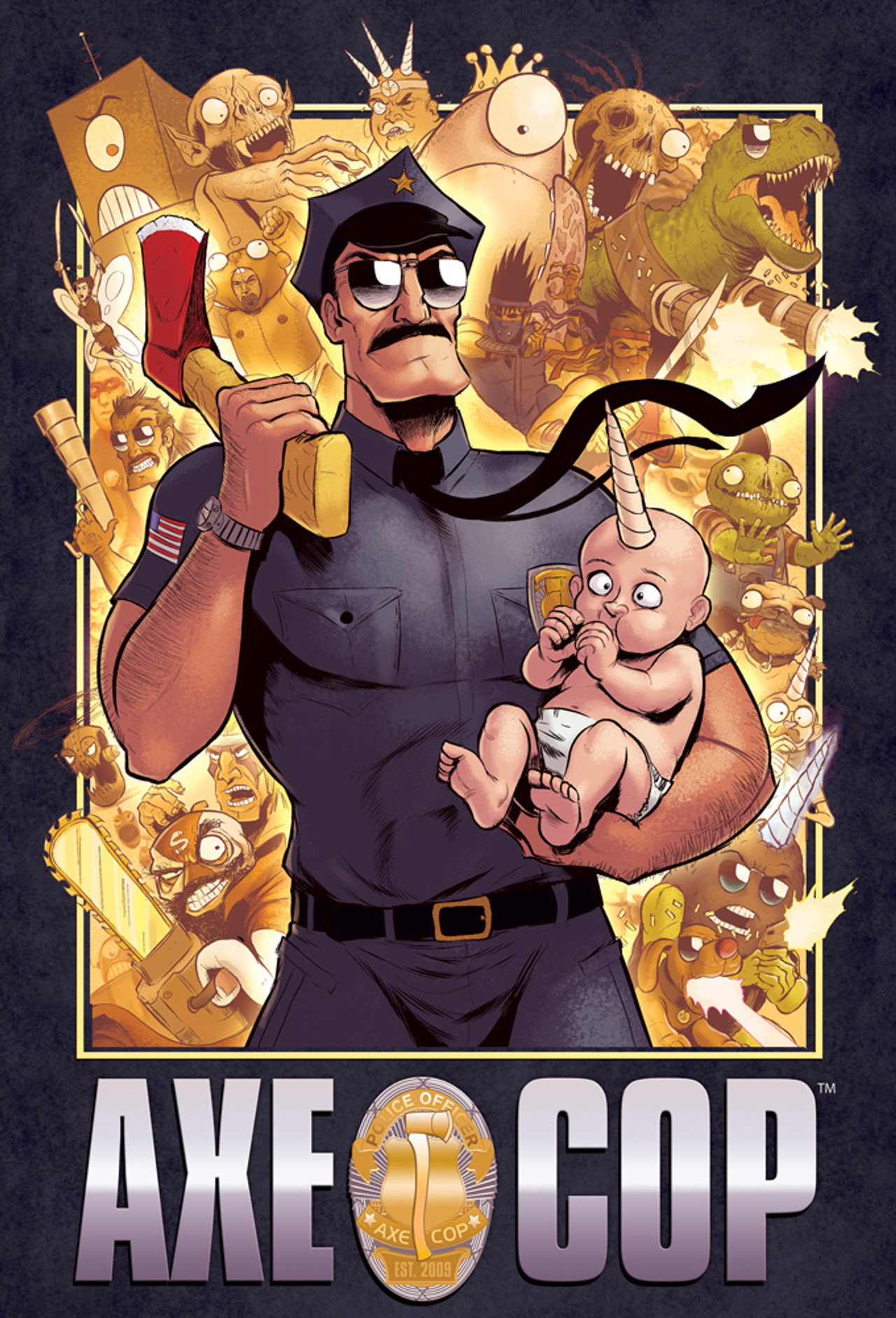 Pôster de Axe Cop