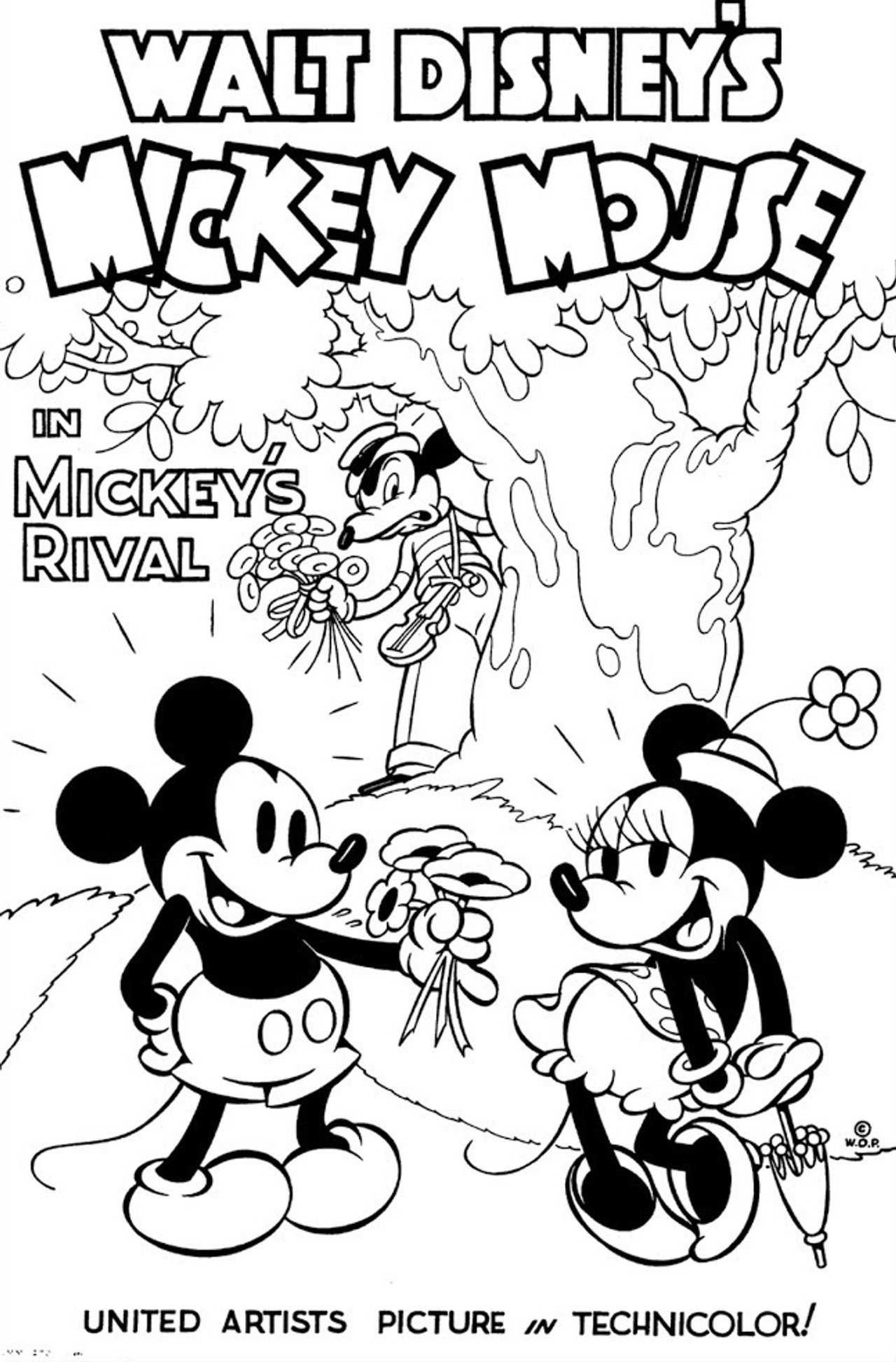 Pôster de O Rival do Mickey