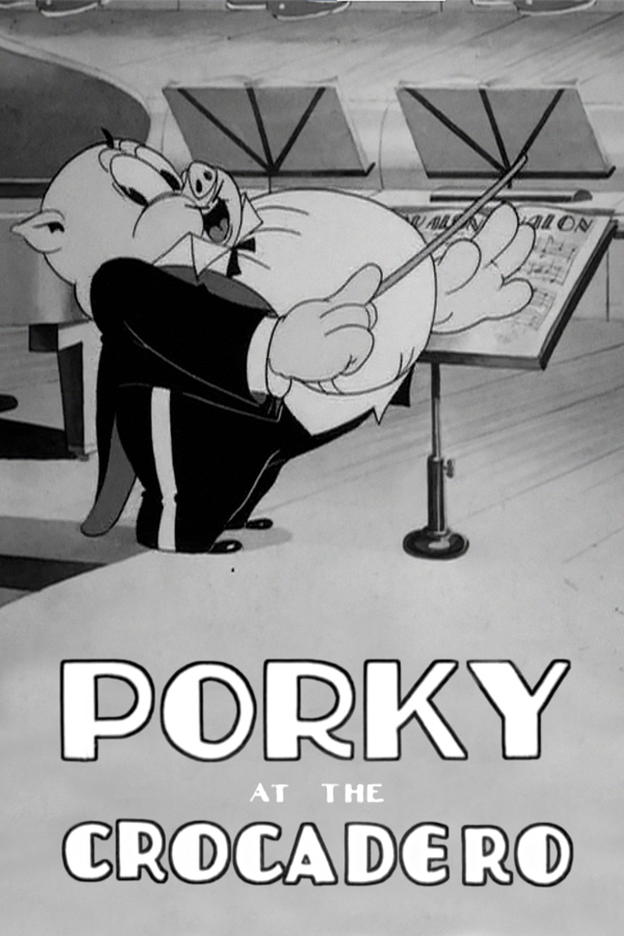 Pôster de Porky at the Crocadero