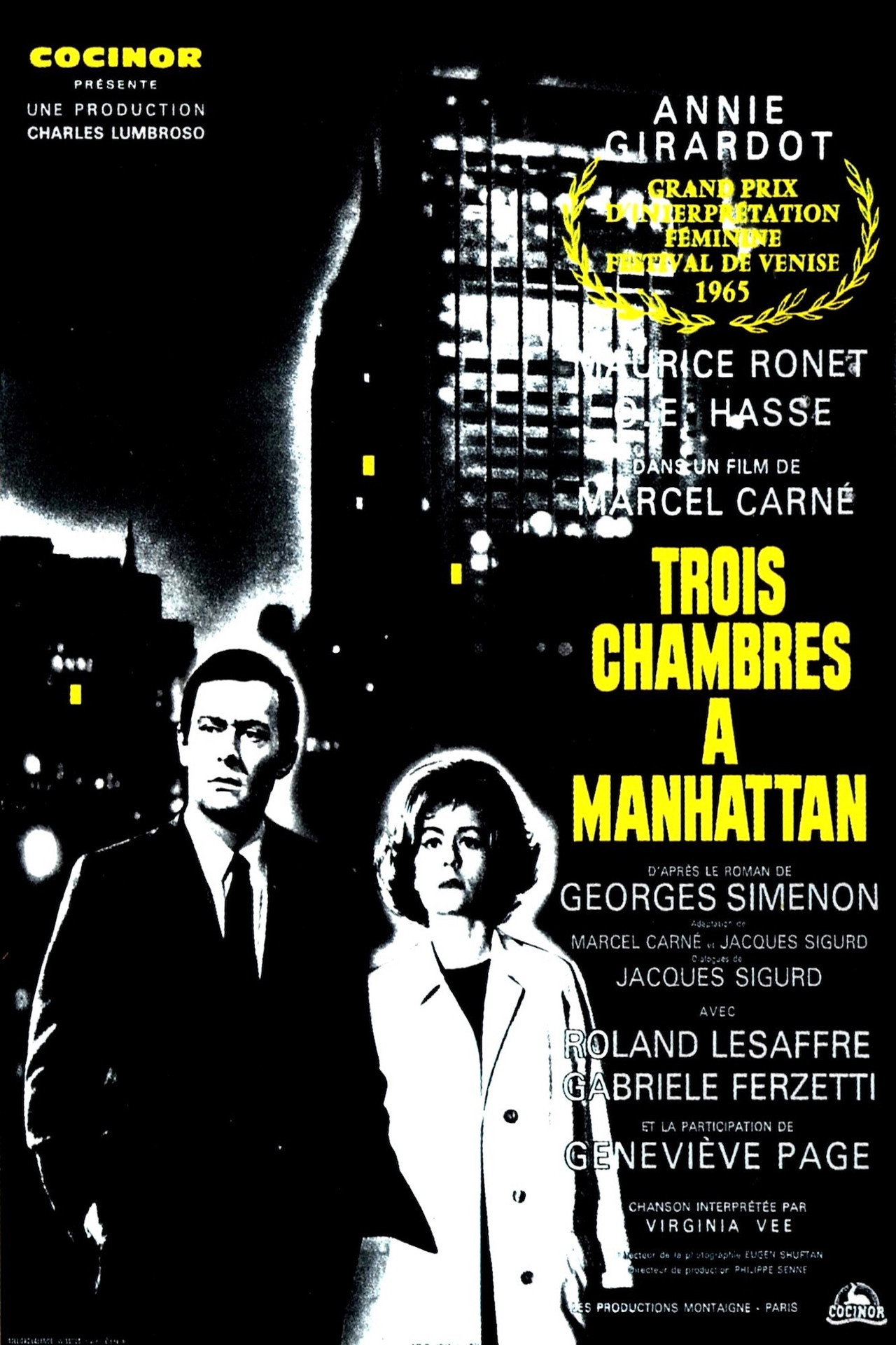 Pôster de Three Rooms in Manhattan