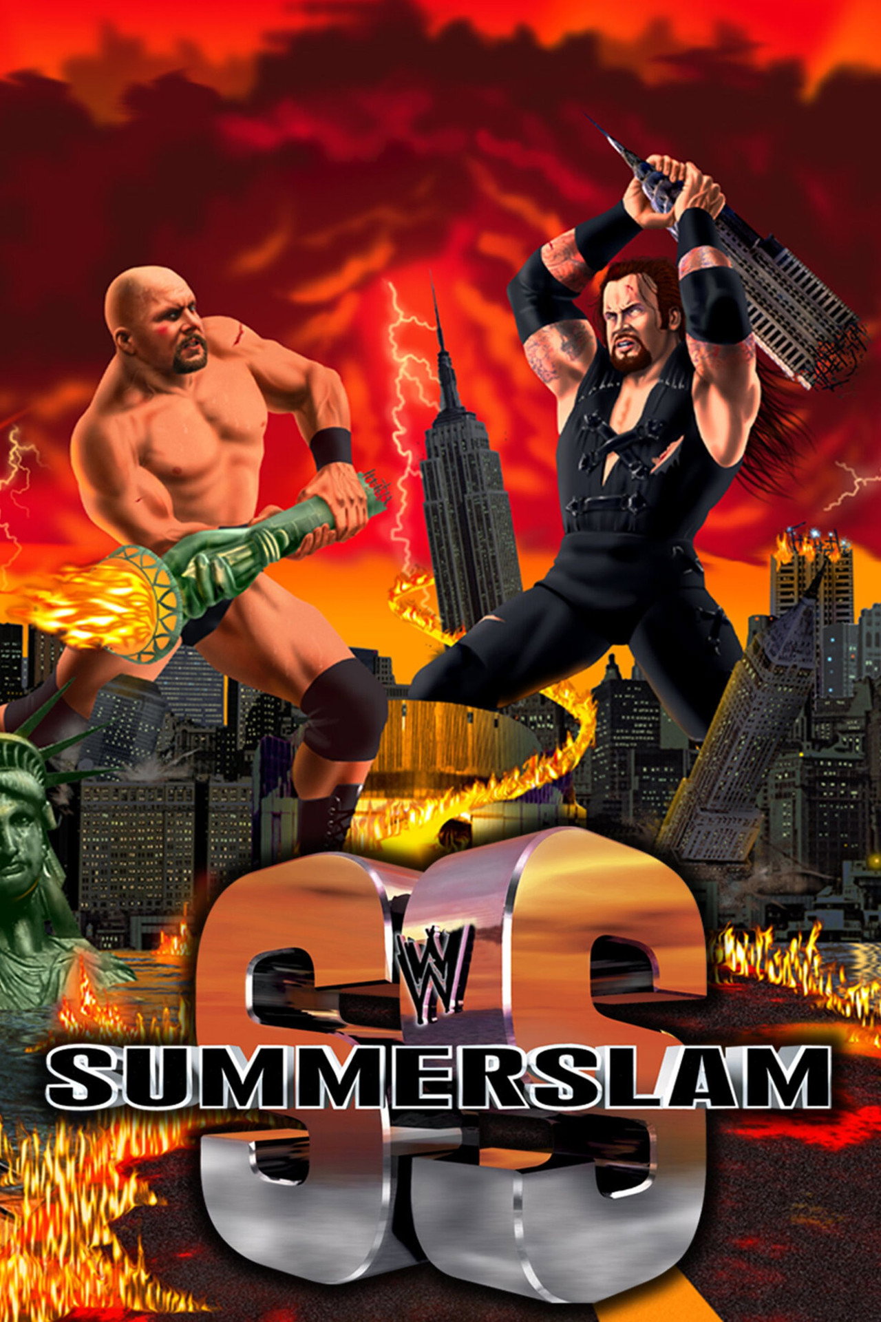 Pôster de WWE SummerSlam 1998
