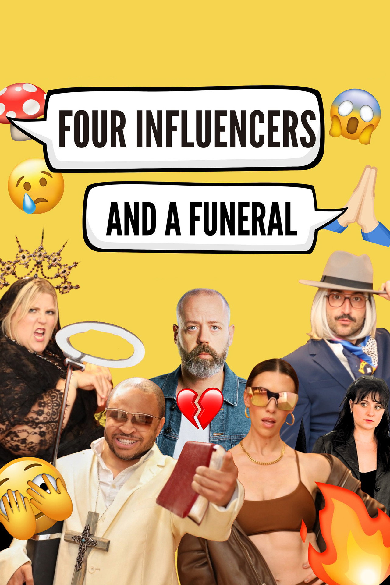 Pôster de Four Influencers and a Funeral