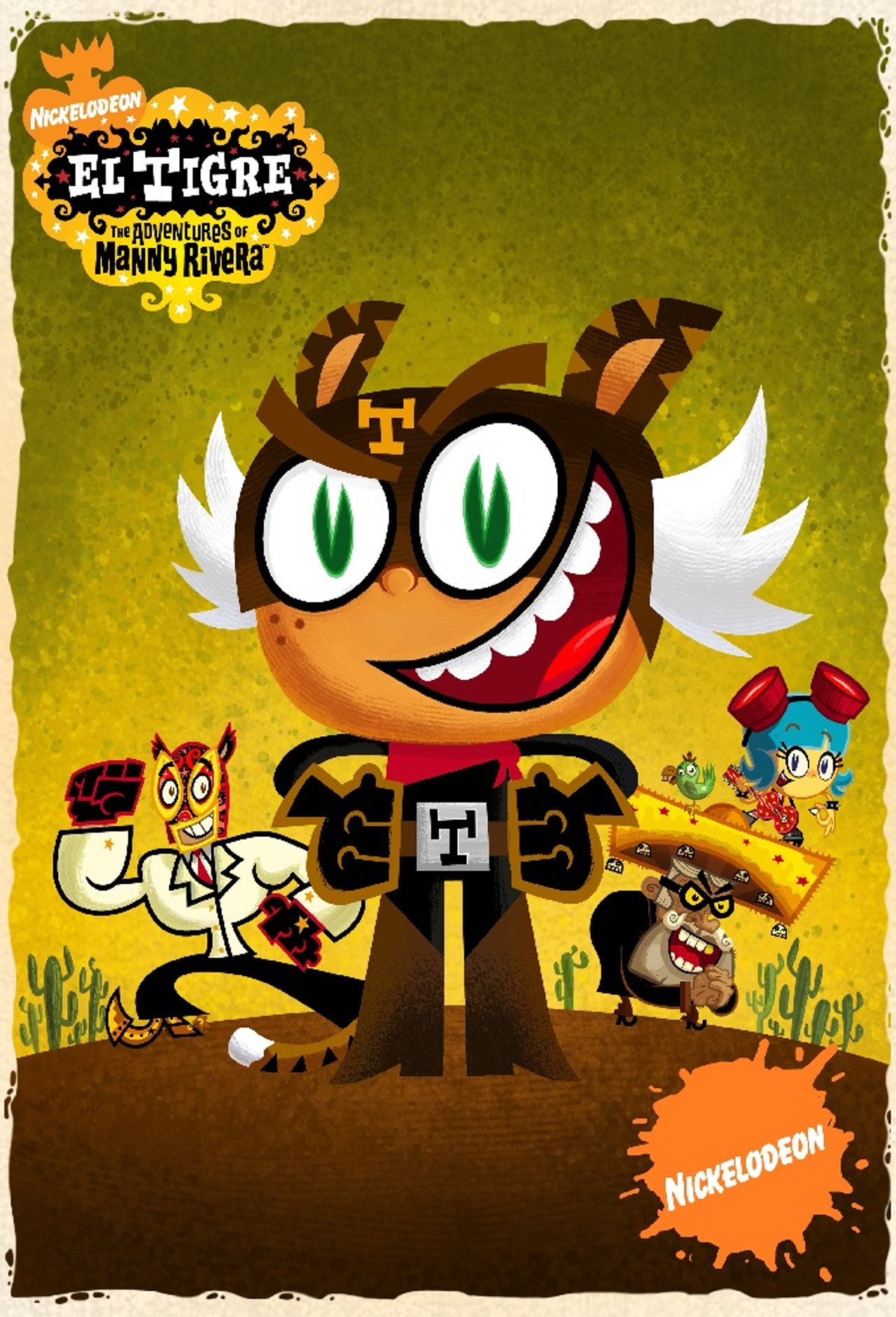 Pôster de El Tigre: As Aventuras de Manny Rivera