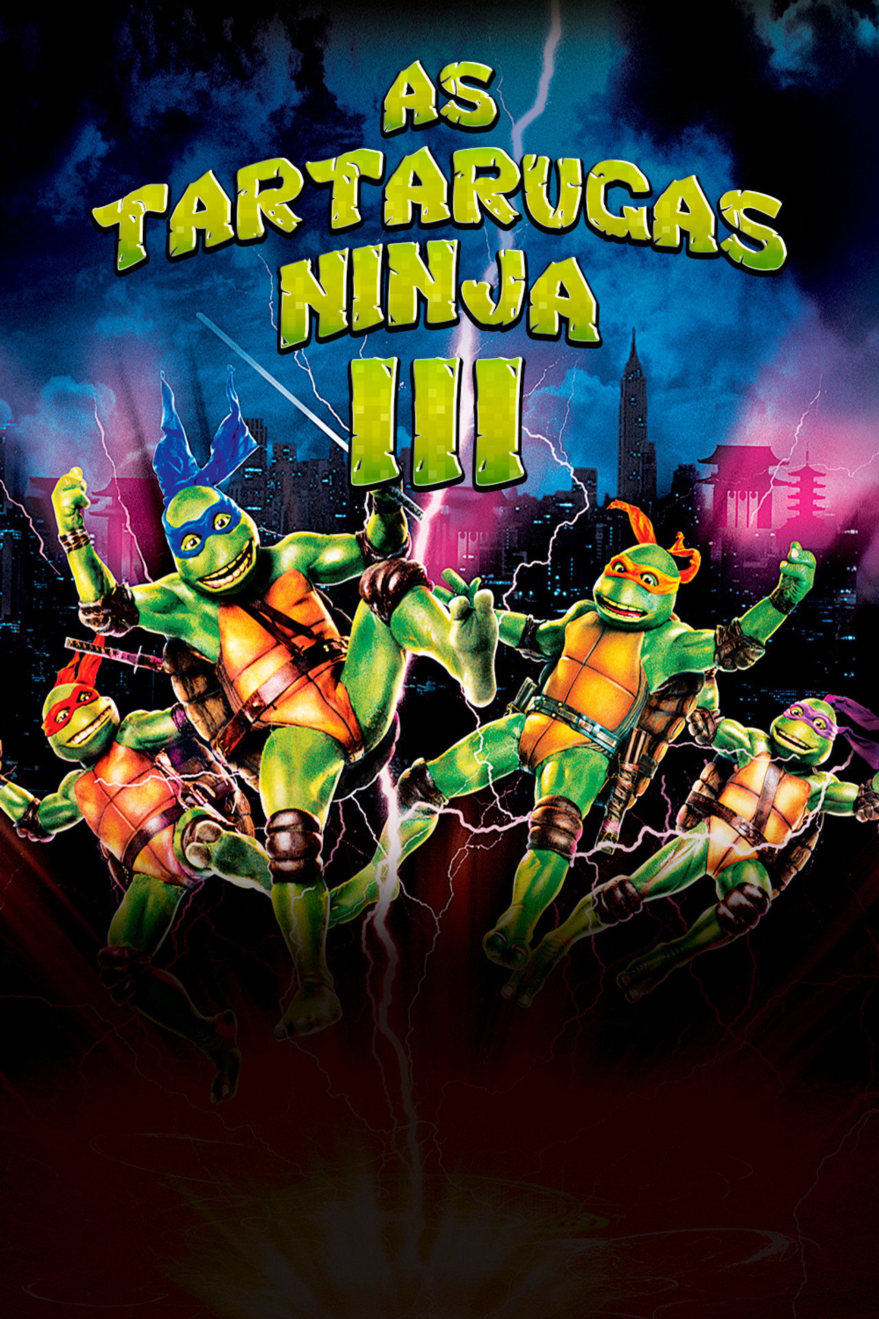 Pôster de As Tartarugas Ninja III
