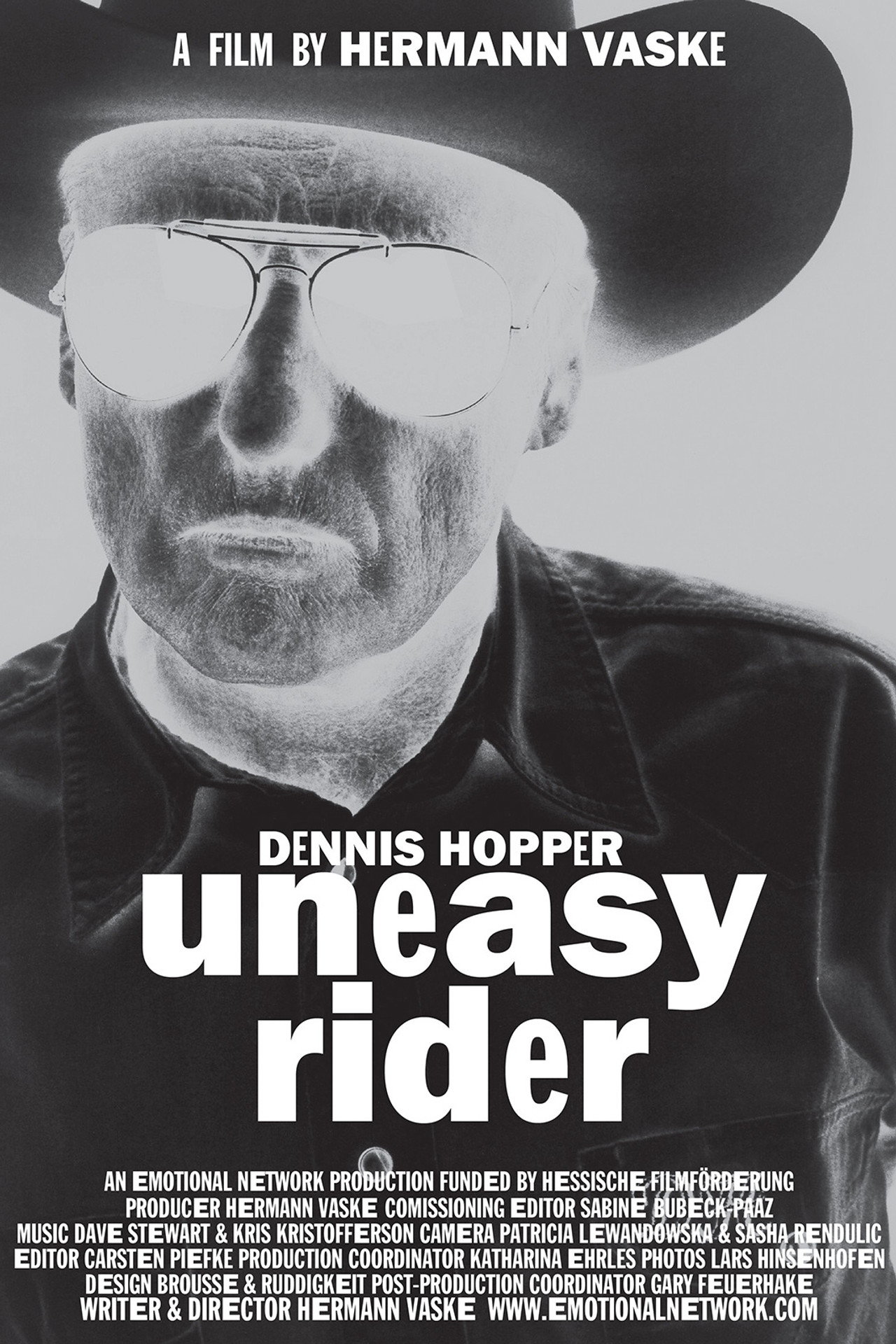 Pôster de Dennis Hopper: Uneasy Rider
