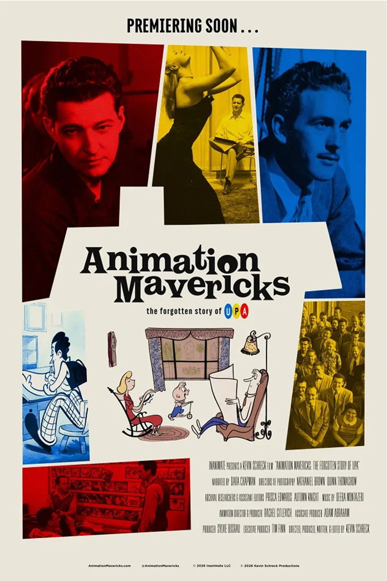 Pôster de Animation Mavericks: The Forgotten Story of UPA