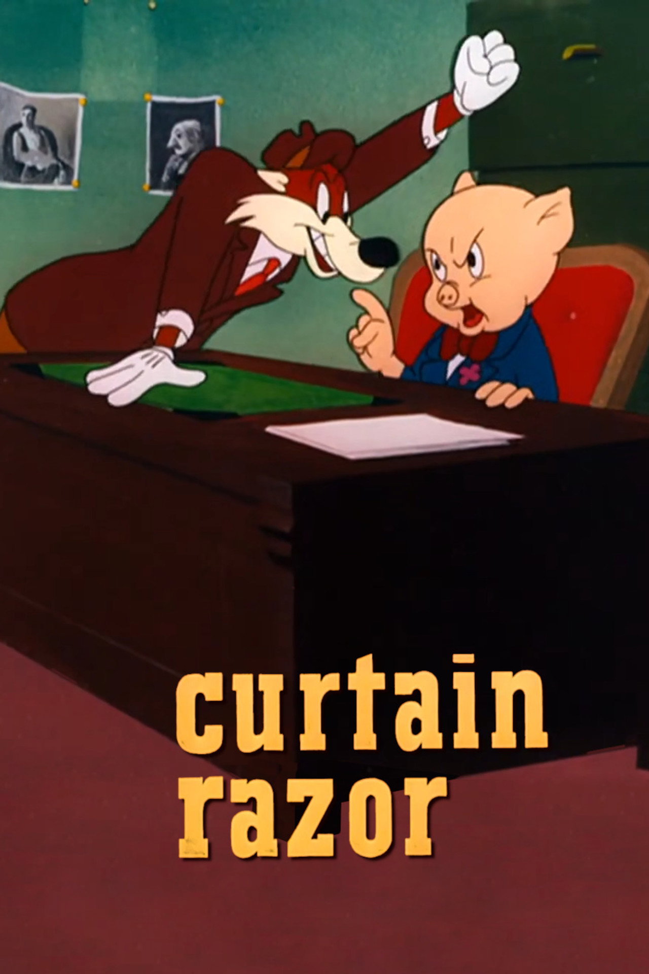 Pôster de Curtain Razor
