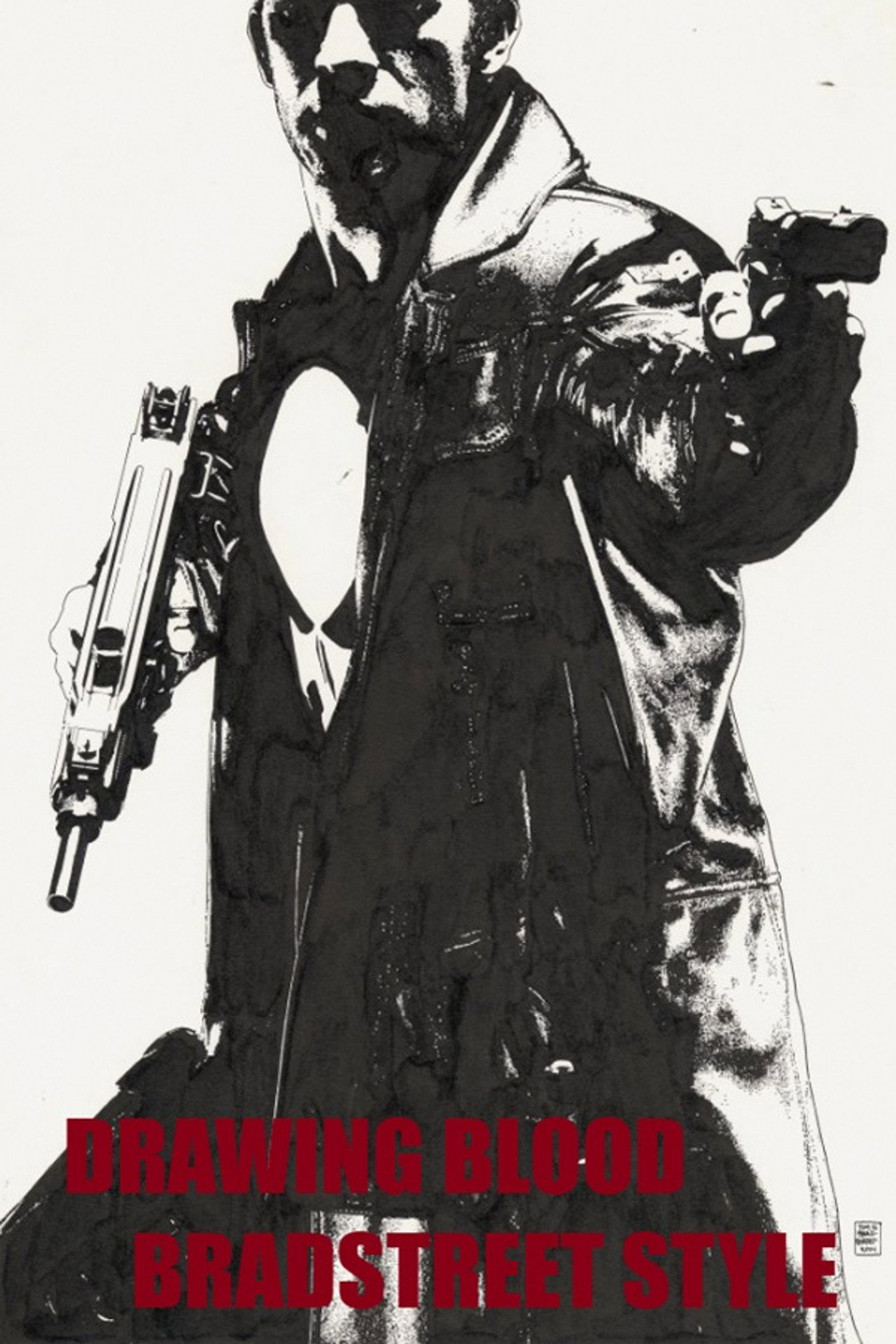 Pôster de Drawing Blood Bradstreet Style