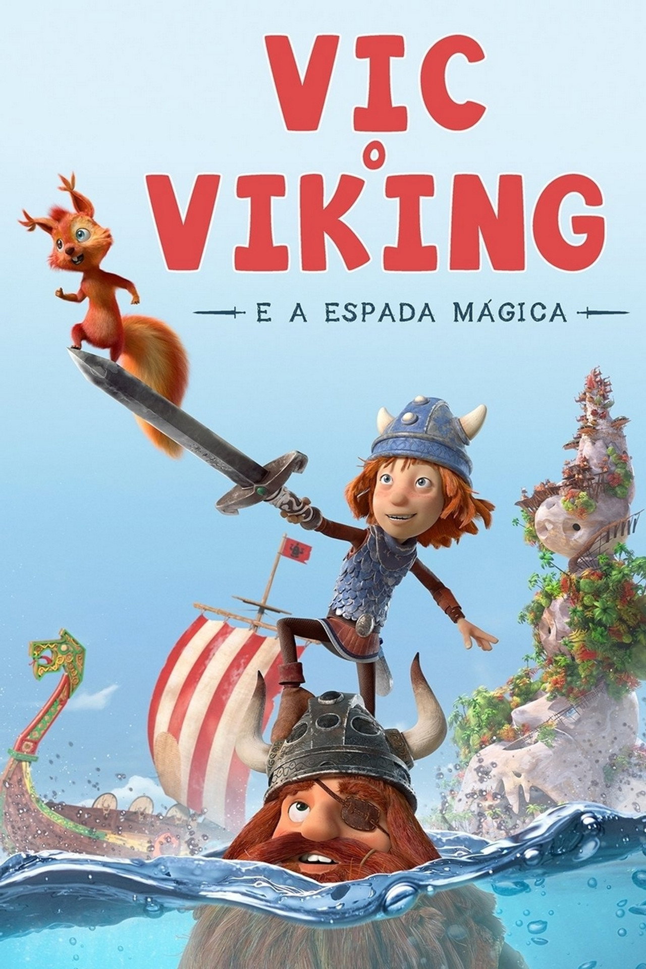 Pôster de Vic o Viking e a Espada Mágica