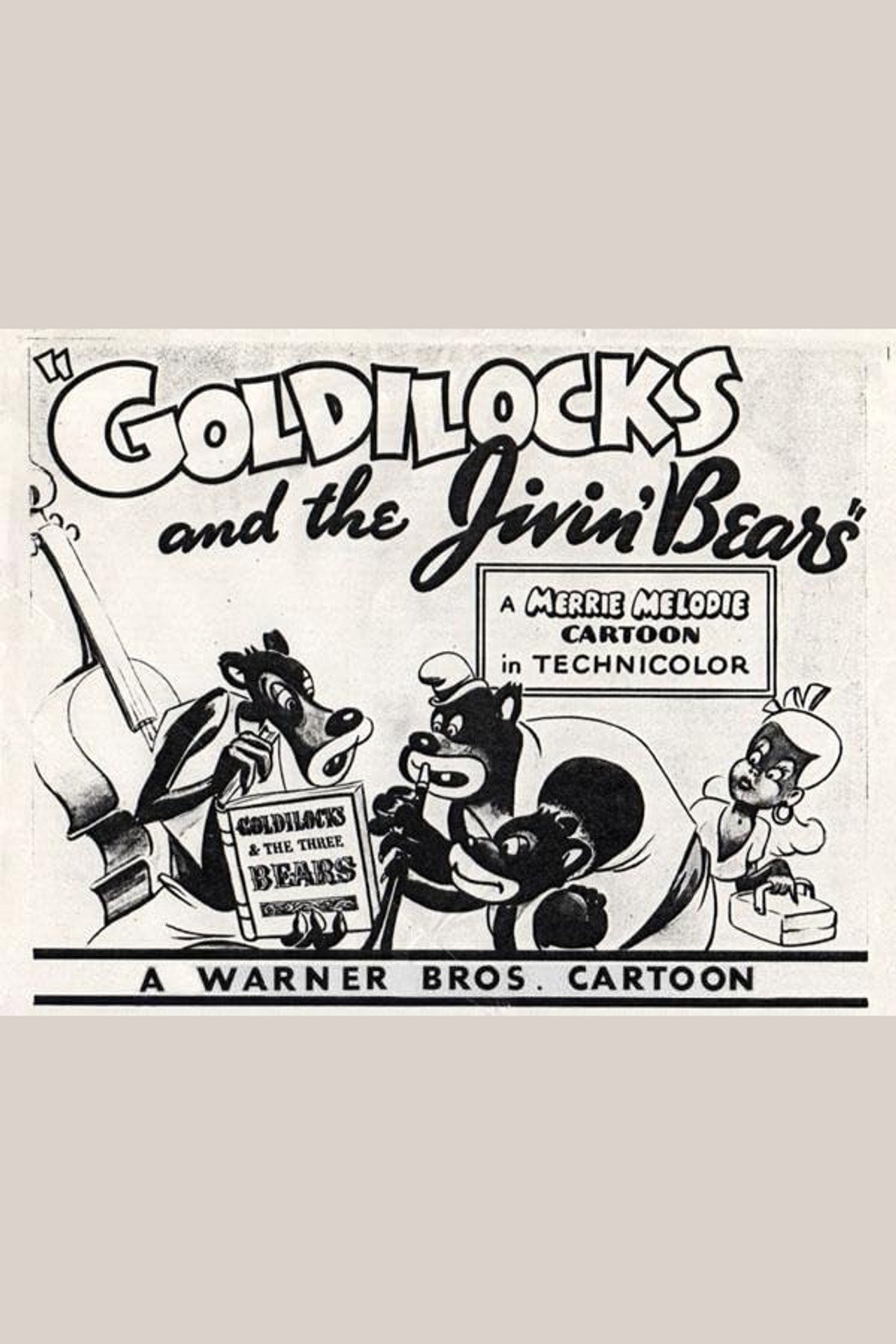 Pôster de Goldilocks and the Jivin' Bears