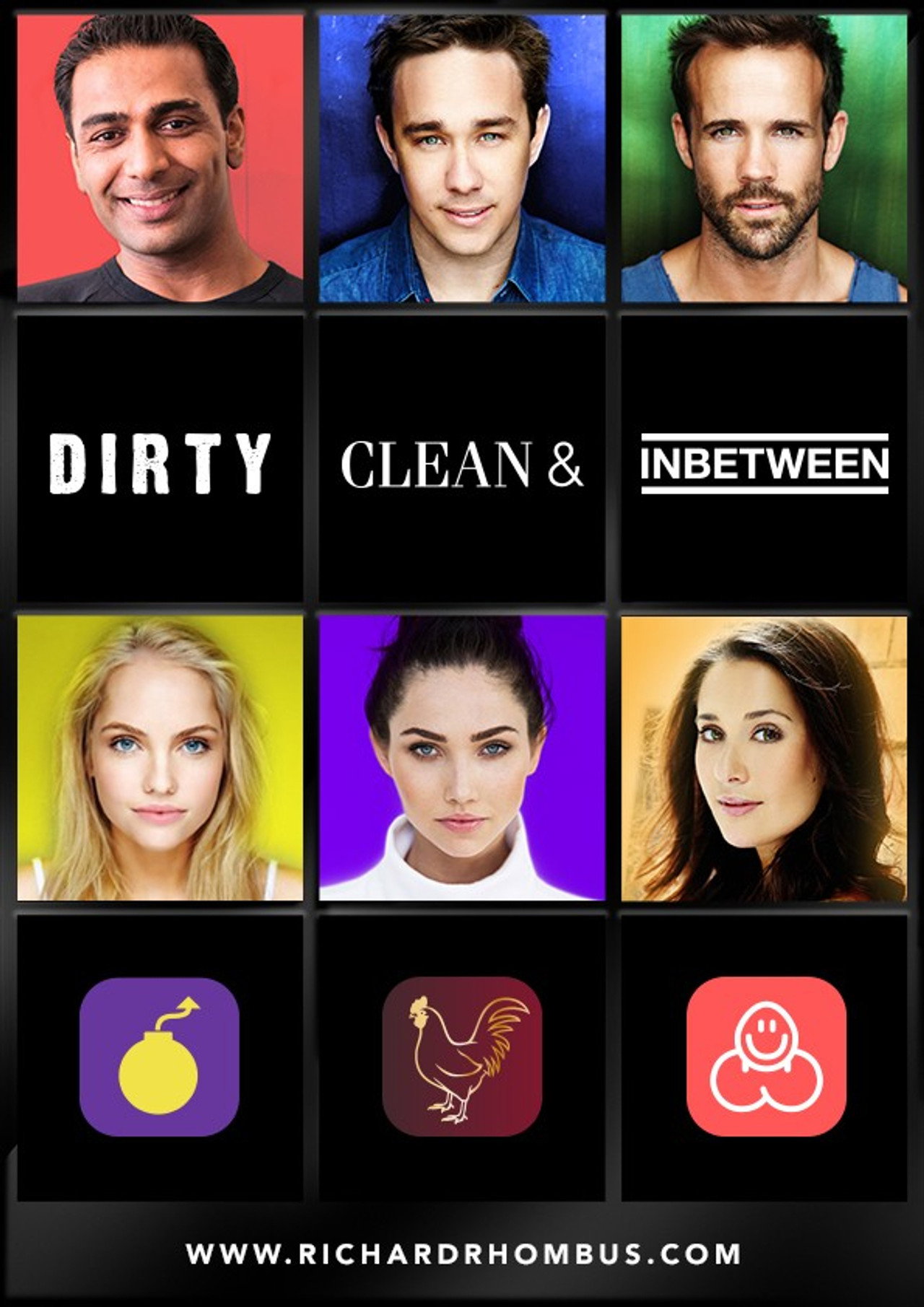 Pôster de Dirty, Clean, & Inbetween