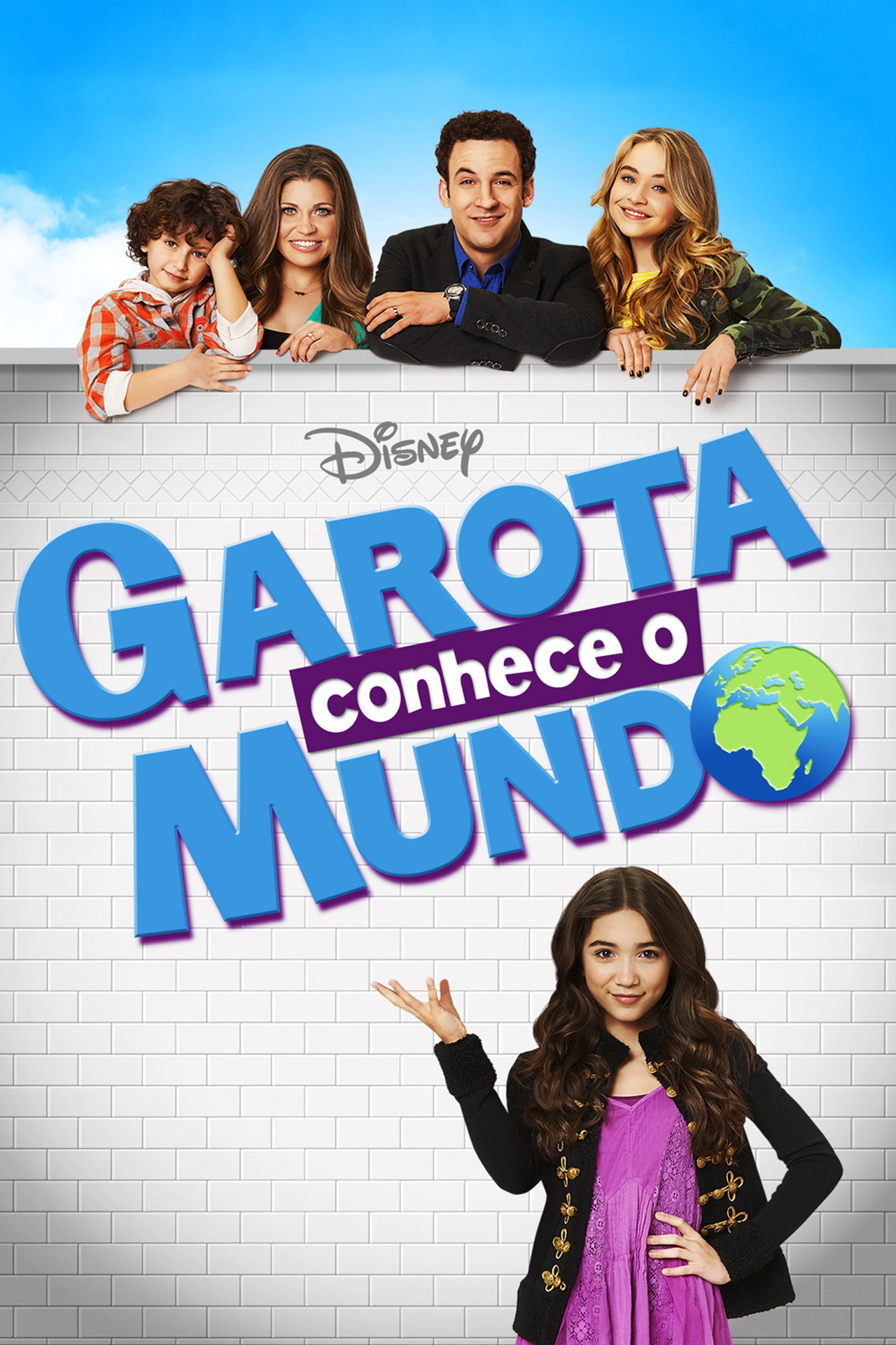 Pôster de Garota Conhece o Mundo