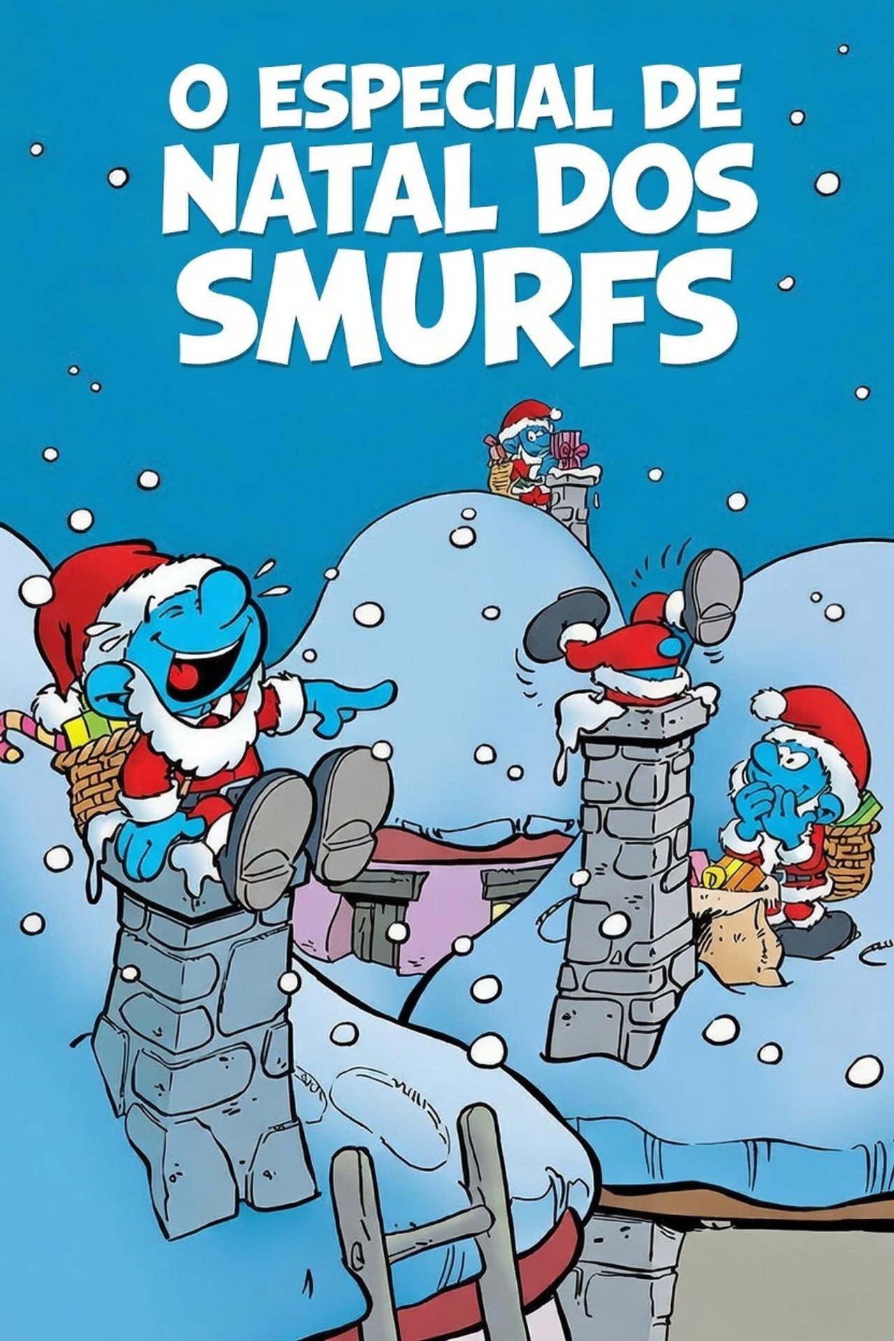 Pôster de O Especial de Natal dos Smurfs