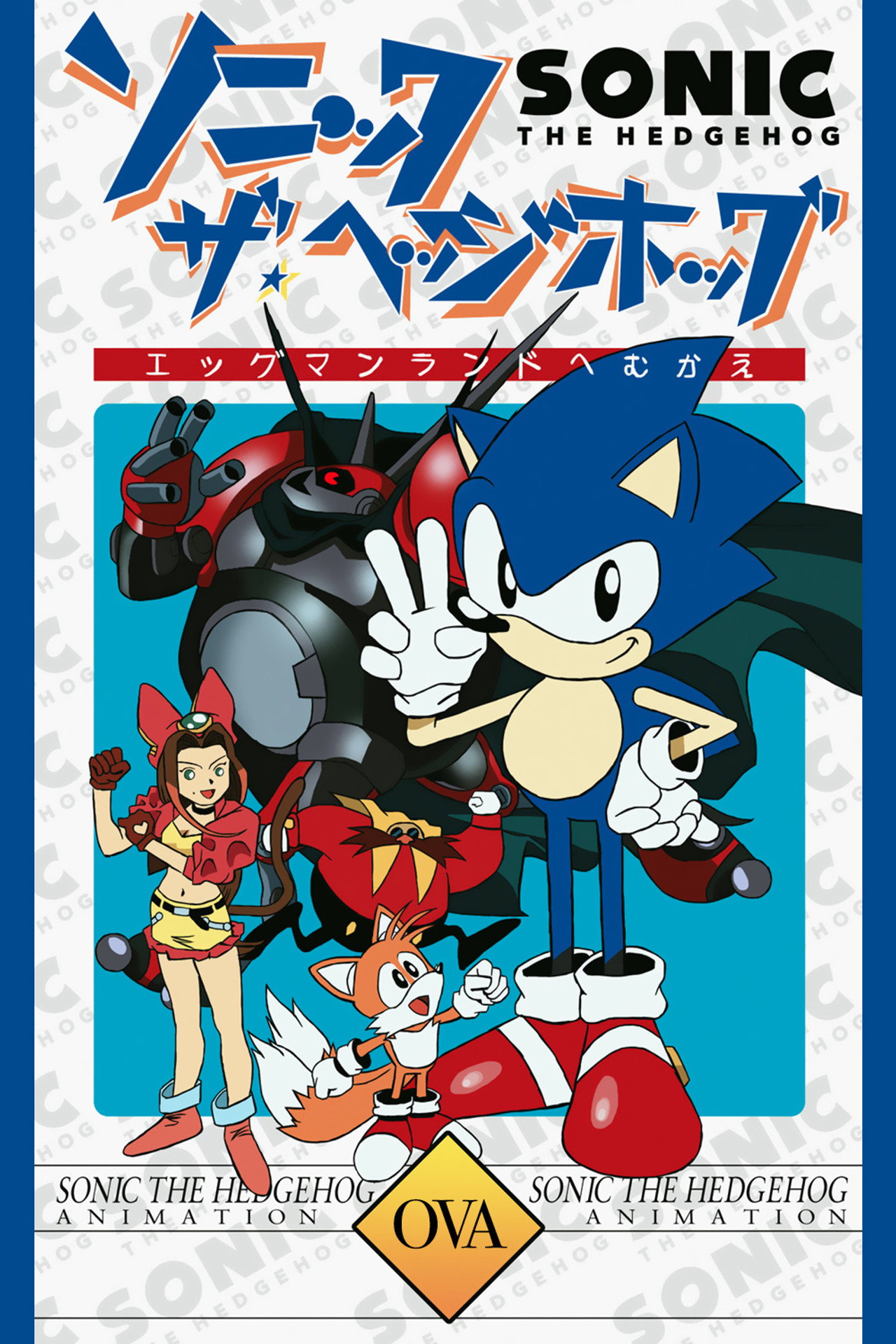 Pôster de Sonic the Hedgehog (OVA)