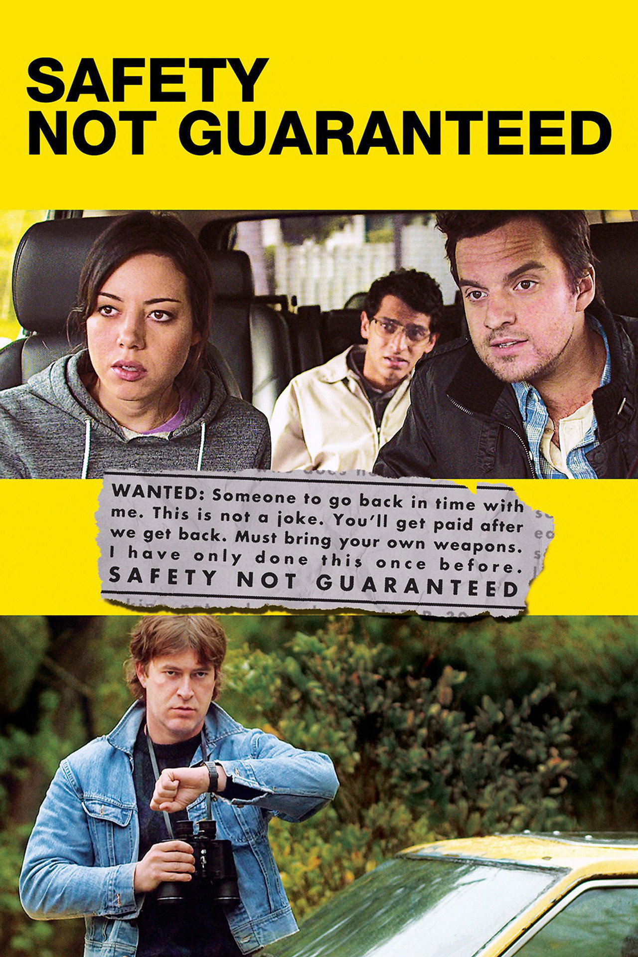 Pôster de Safety Not Guaranteed