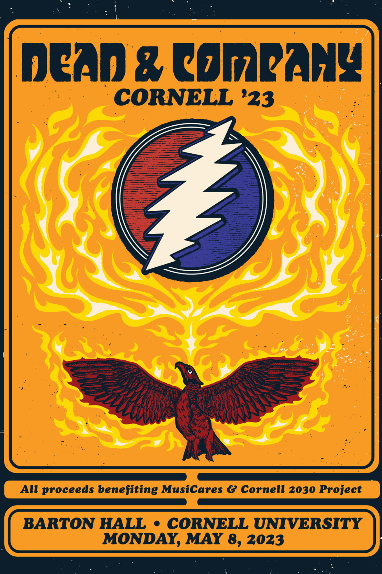 Pôster de Dead & Company:  Cornell '23