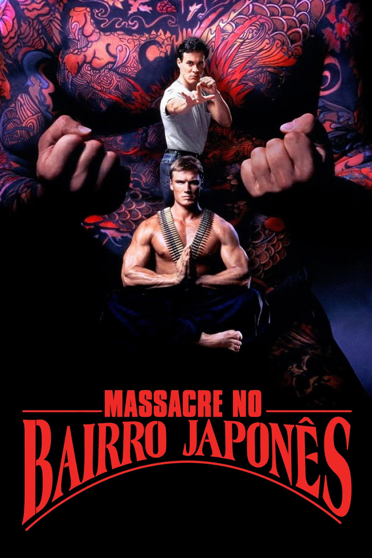 Pôster de Massacre no Bairro Japonês