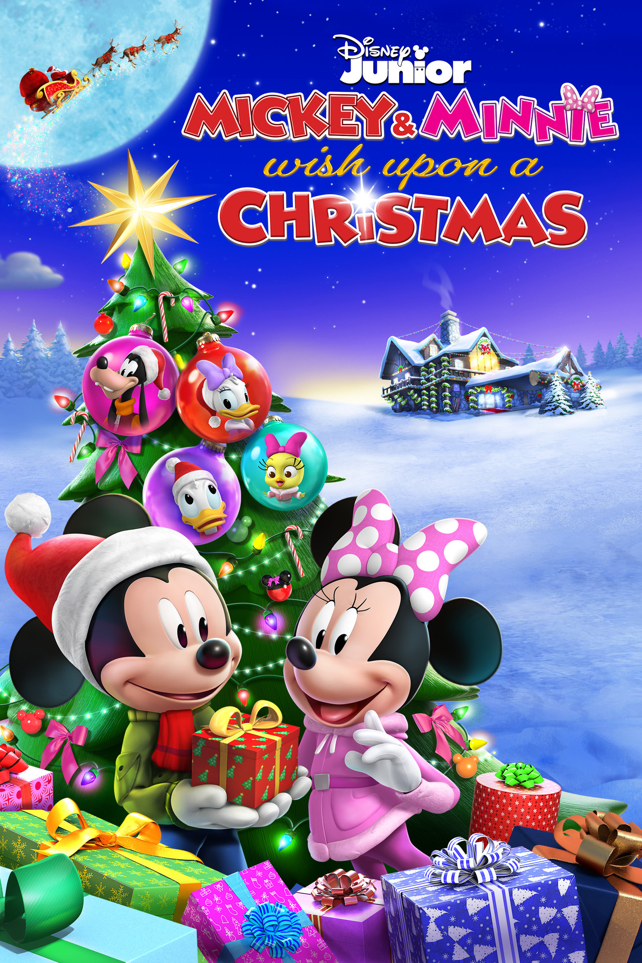 Pôster de Mickey and Minnie Wish Upon a Christmas