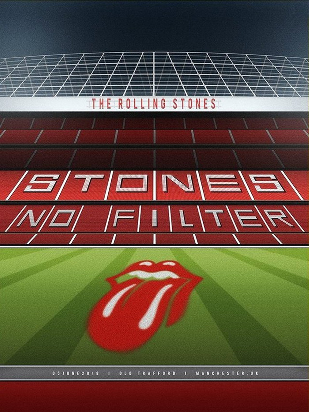 Pôster de The Rolling Stones: Live at Manchester 2018