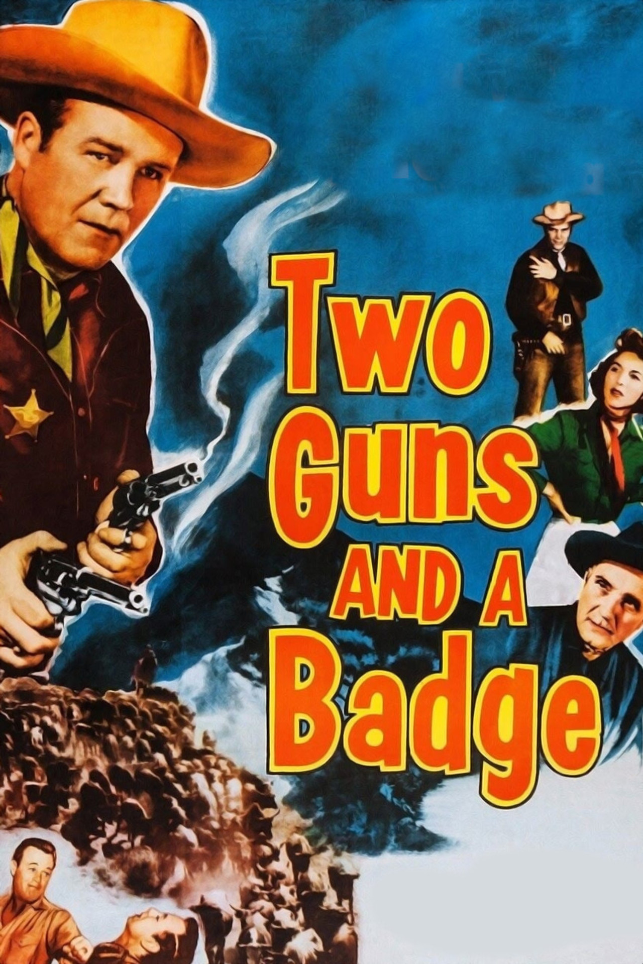 Pôster de Two Guns and a Badge