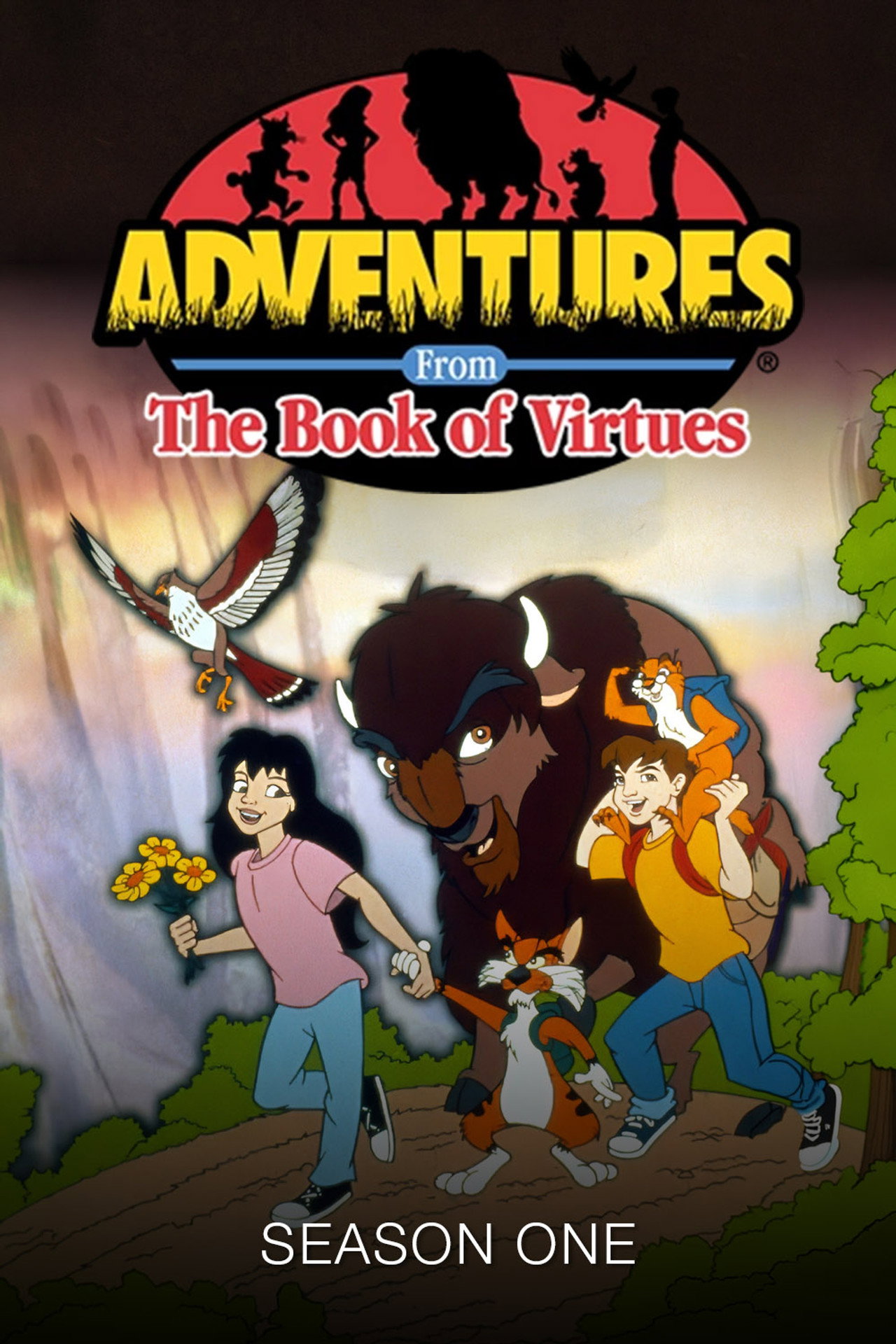 Pôster de Adventures from the Book of Virtues