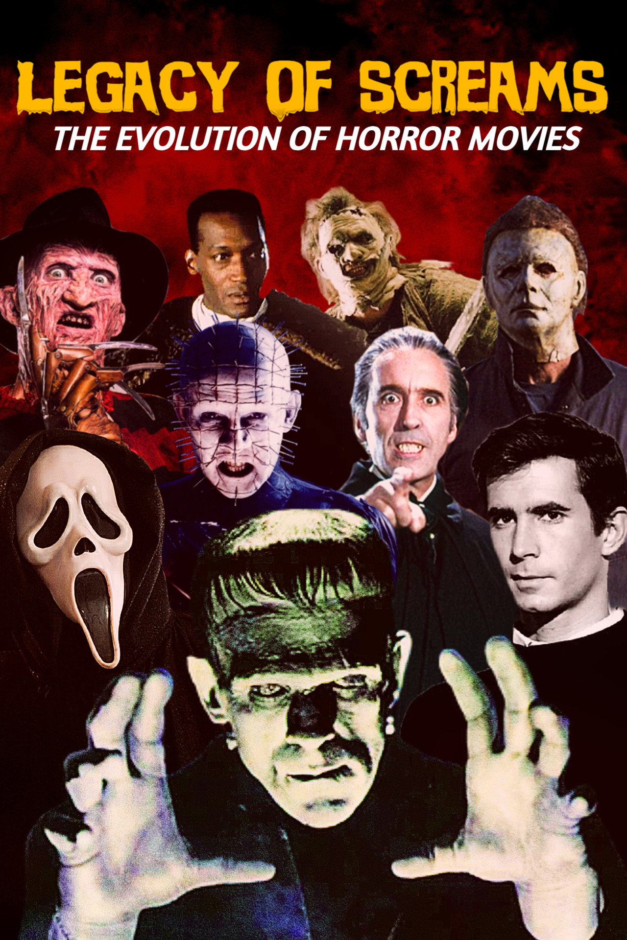 Pôster de Legacy of Screams: The Evolution of Horror Movies