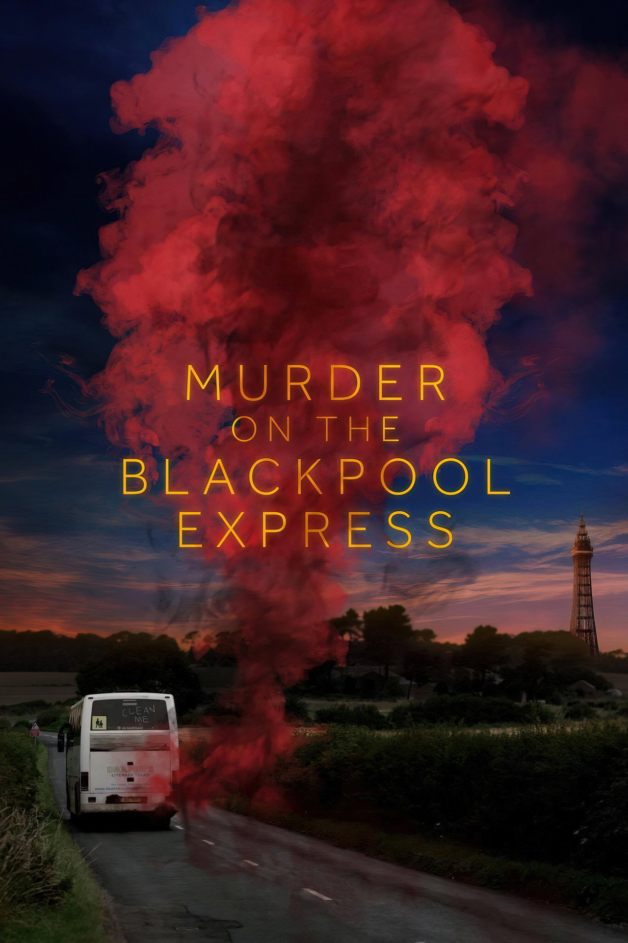 Pôster de Murder on the Blackpool Express