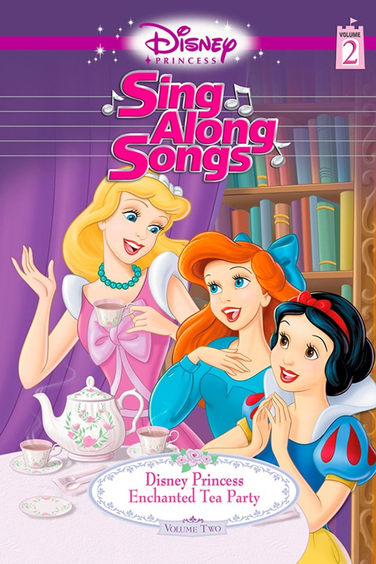 Pôster de Disney Princess Sing Along Songs, Vol. 2 - Enchanted Tea Party