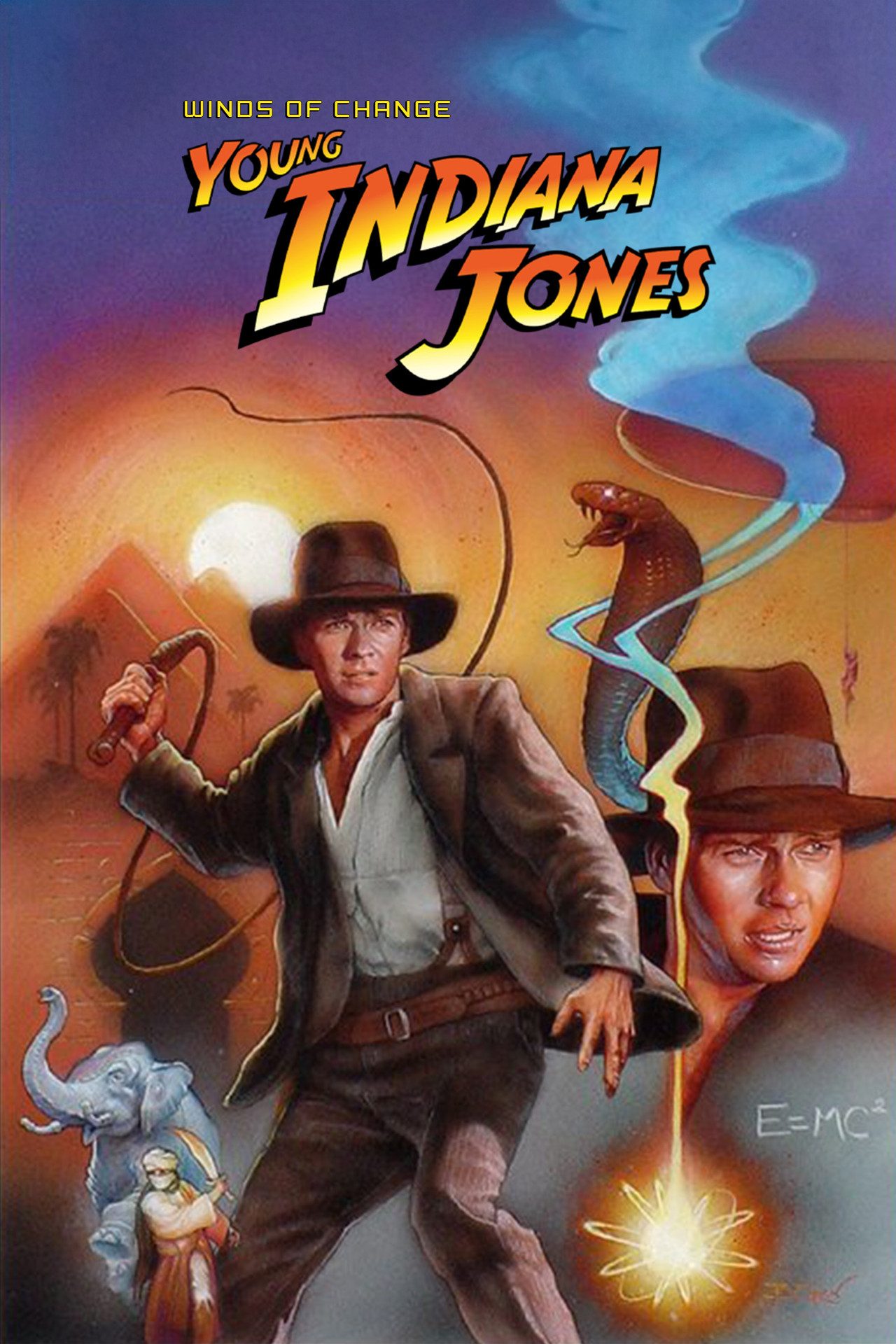 Pôster de The Adventures of Young Indiana Jones: Winds of Change