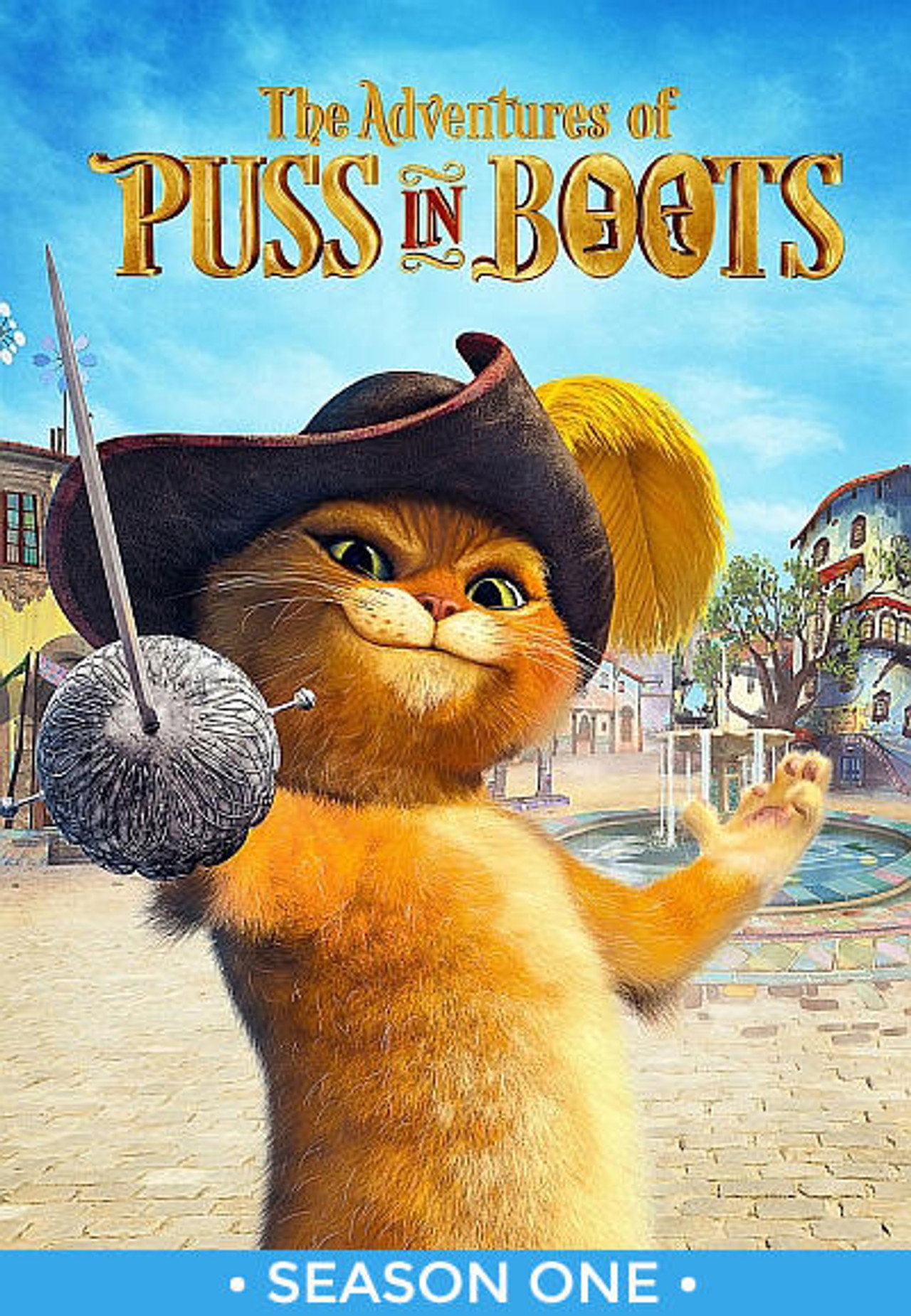 Pôster de As Aventuras do Gato de Botas