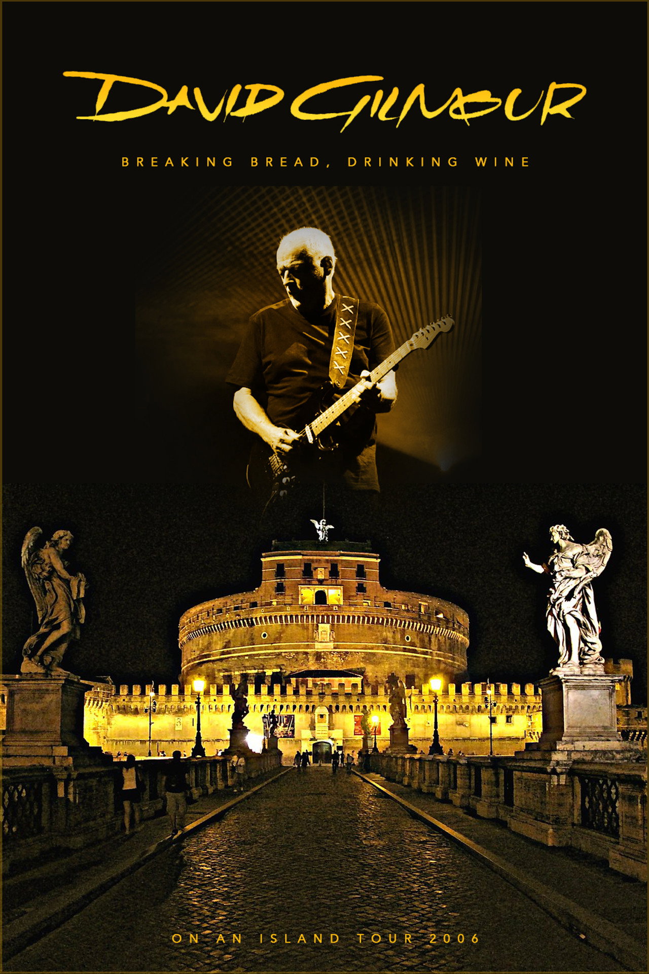 Pôster de David Gilmour - Breaking Bread, Drinking Wine