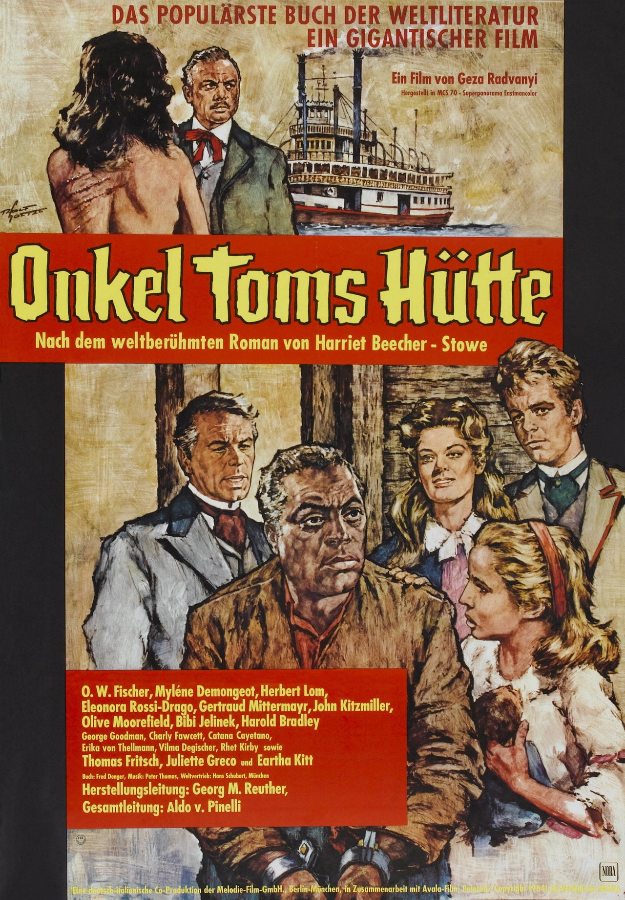 Pôster de Onkel Toms Hütte