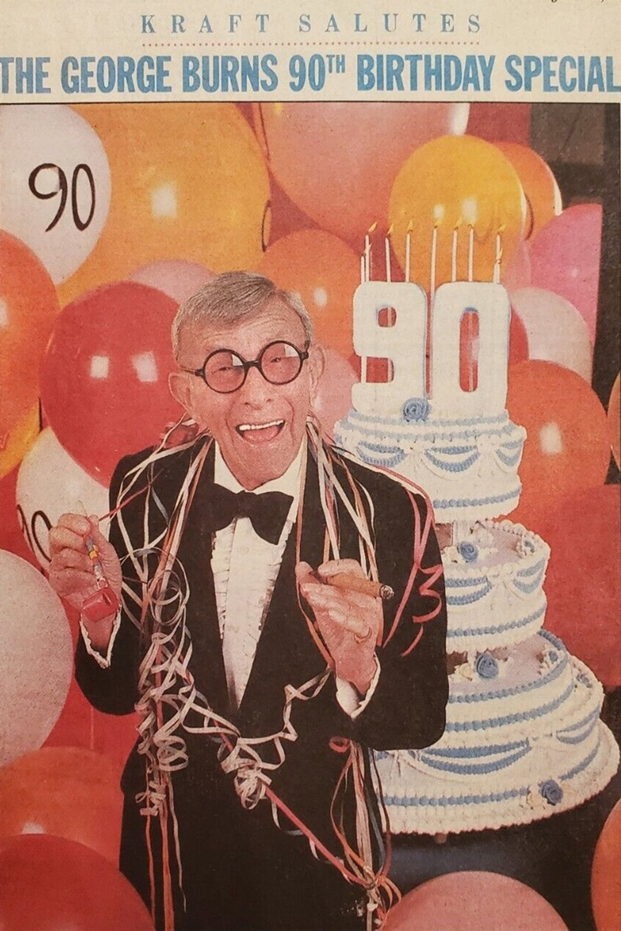 Pôster de Kraft Salutes the George Burns 90th Birthday Special