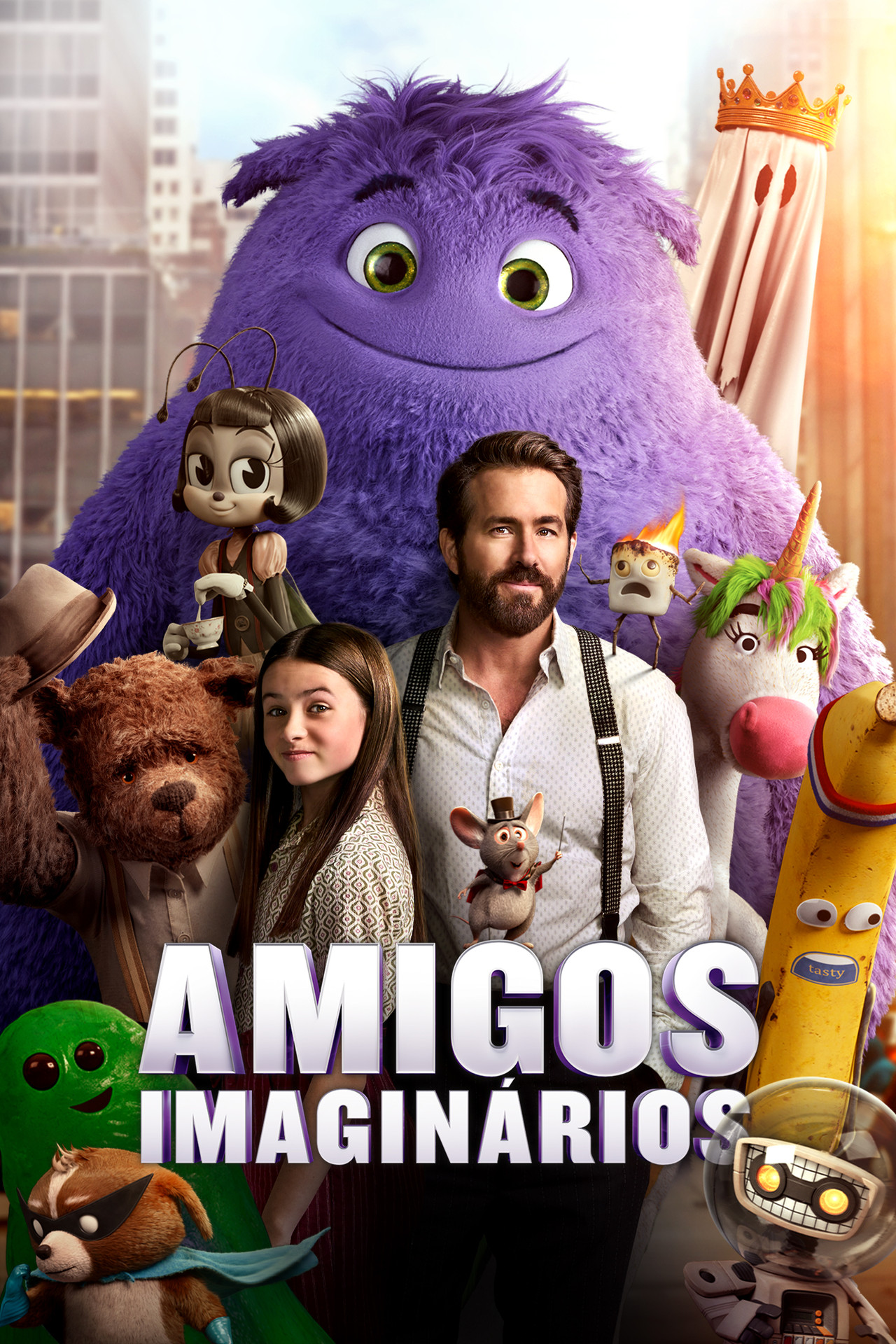 Pôster de Amigos Imaginários