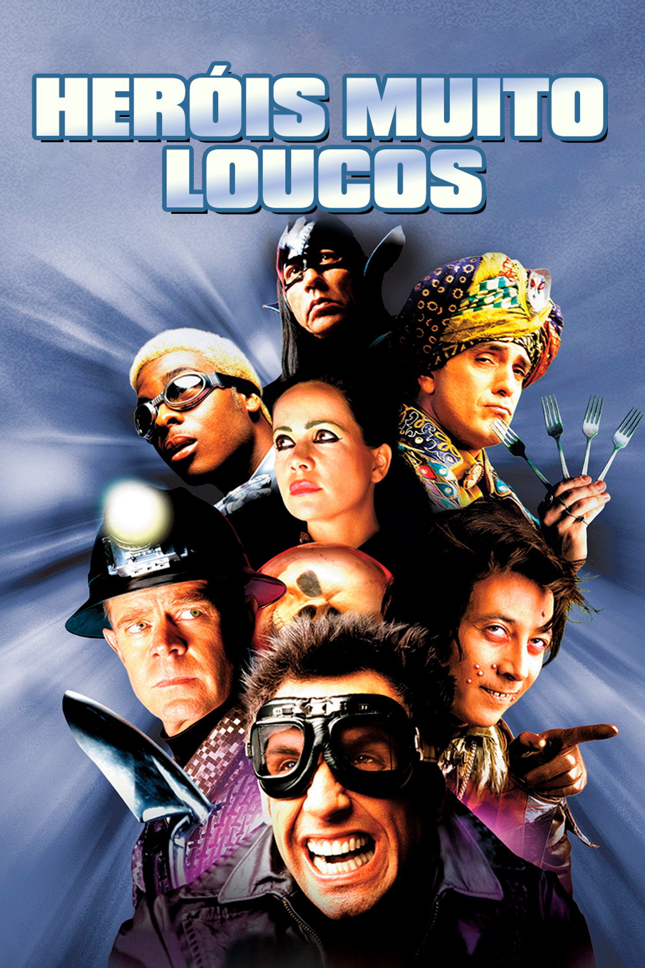 Pôster de Heróis Muito Loucos