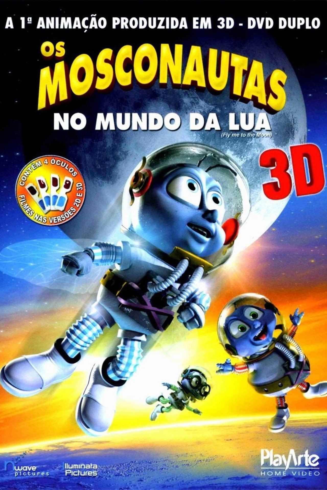 Pôster de Os Mosconautas no Mundo da Lua