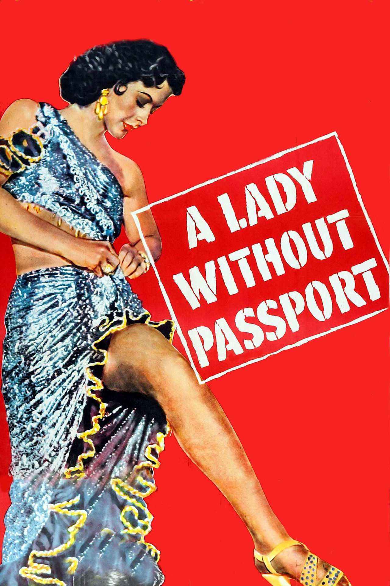 Pôster de A Lady Without Passport