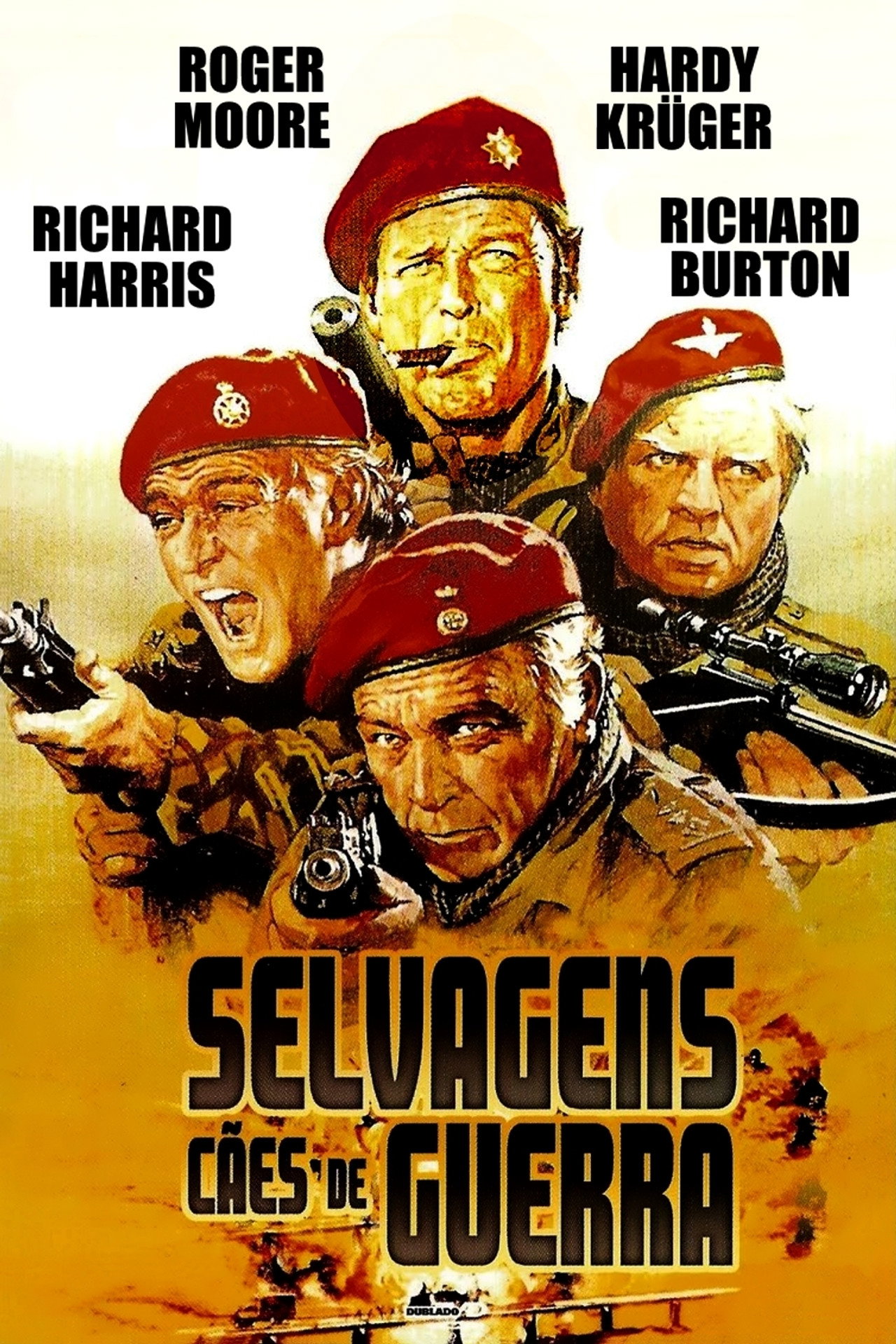 Pôster de Selvagens Cães de Guerra