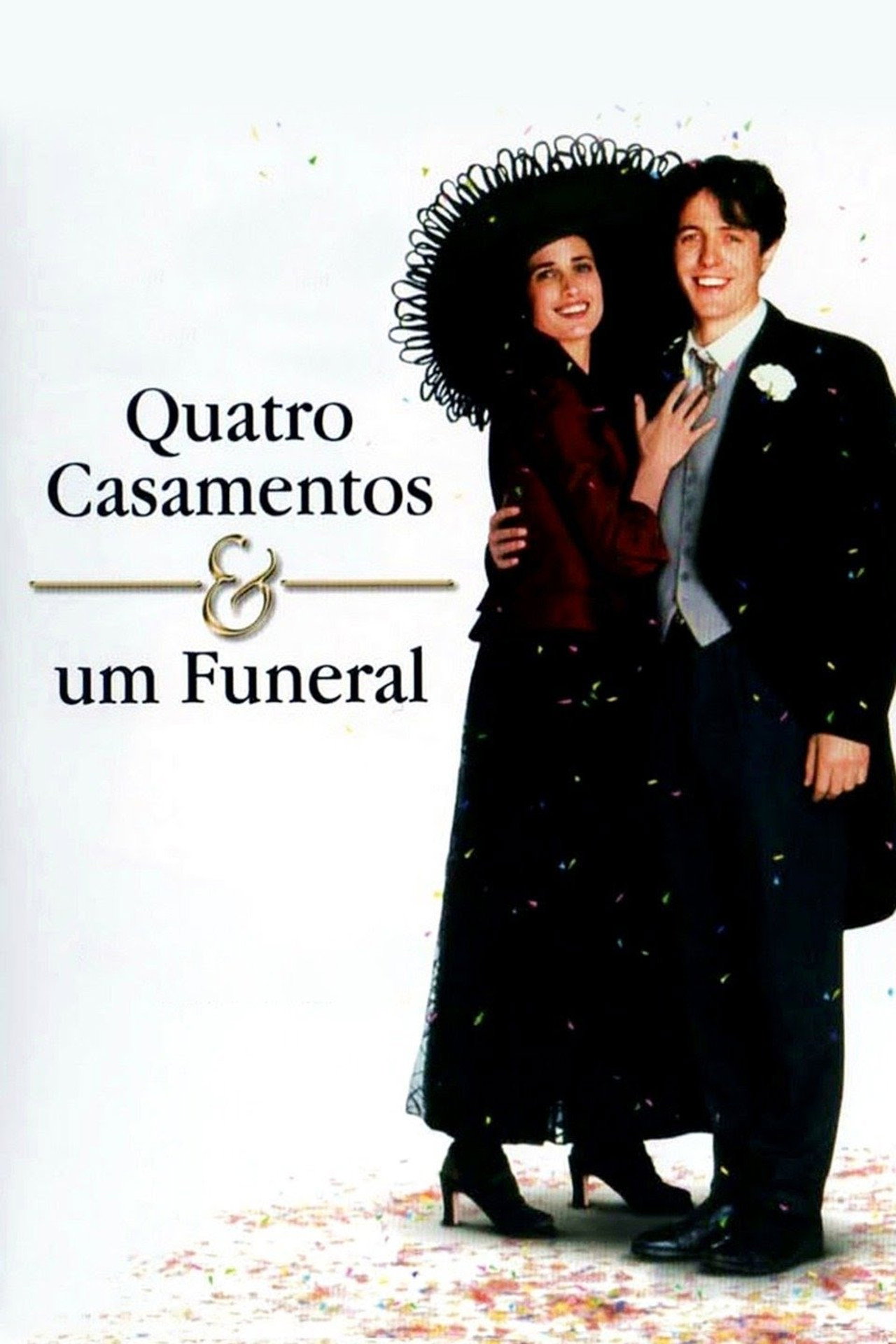 Pôster de Quatro Casamentos e um Funeral