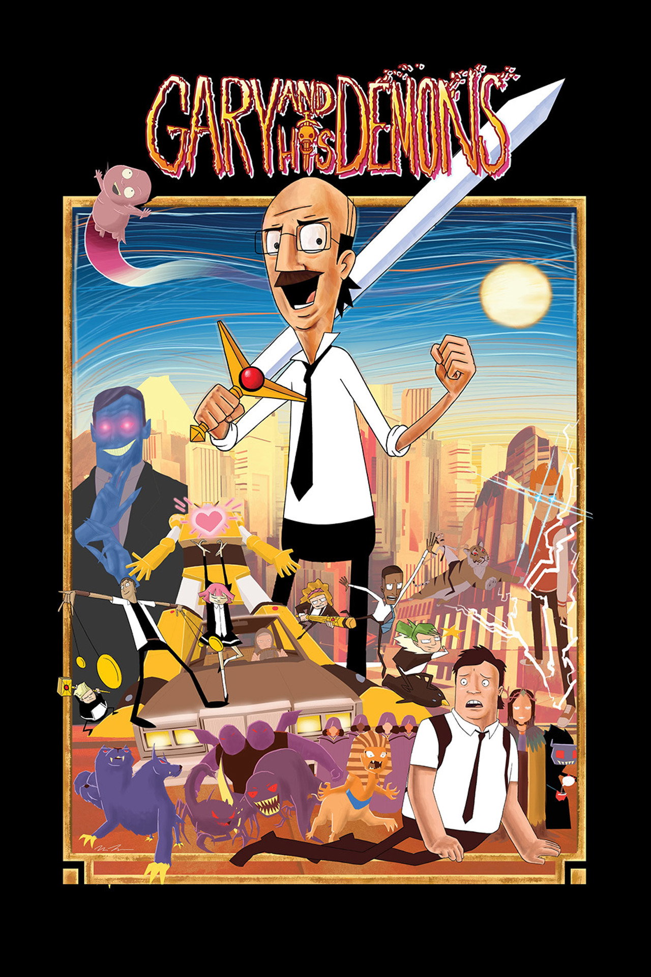 Pôster de Gary and His Demons