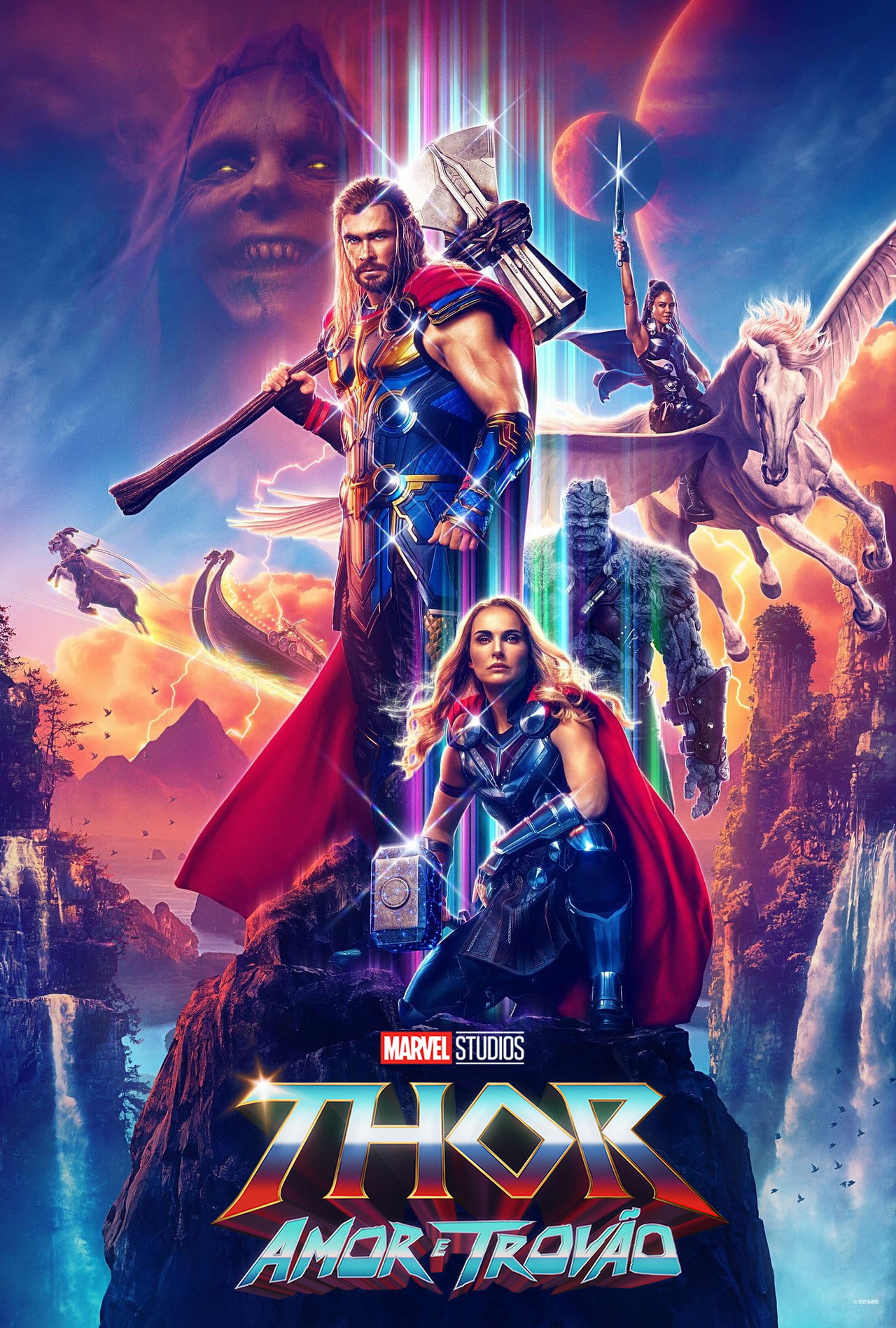 Pôster de Thor: Amor e Trovão
