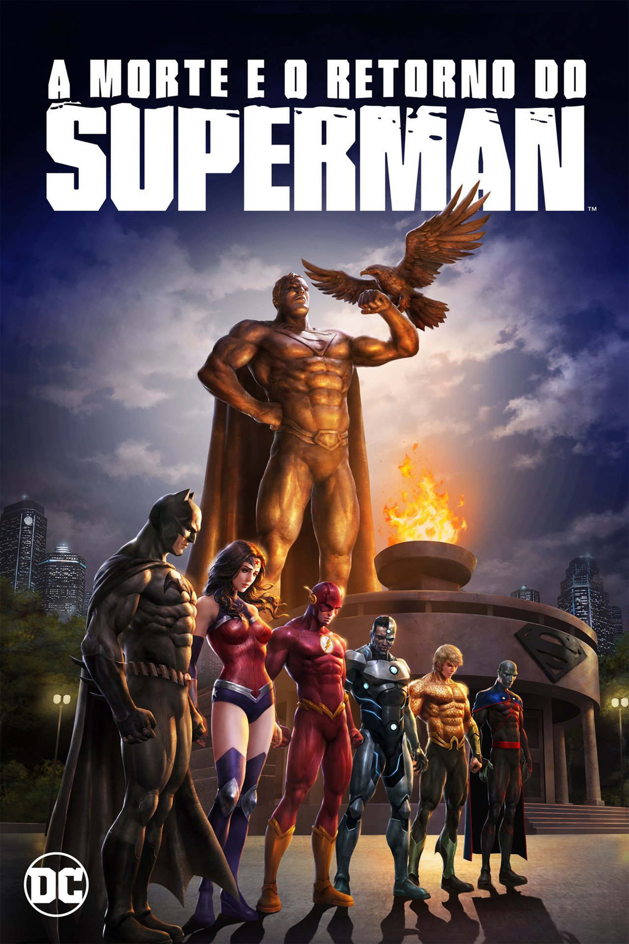 Pôster de A Morte e o Retorno do Superman
