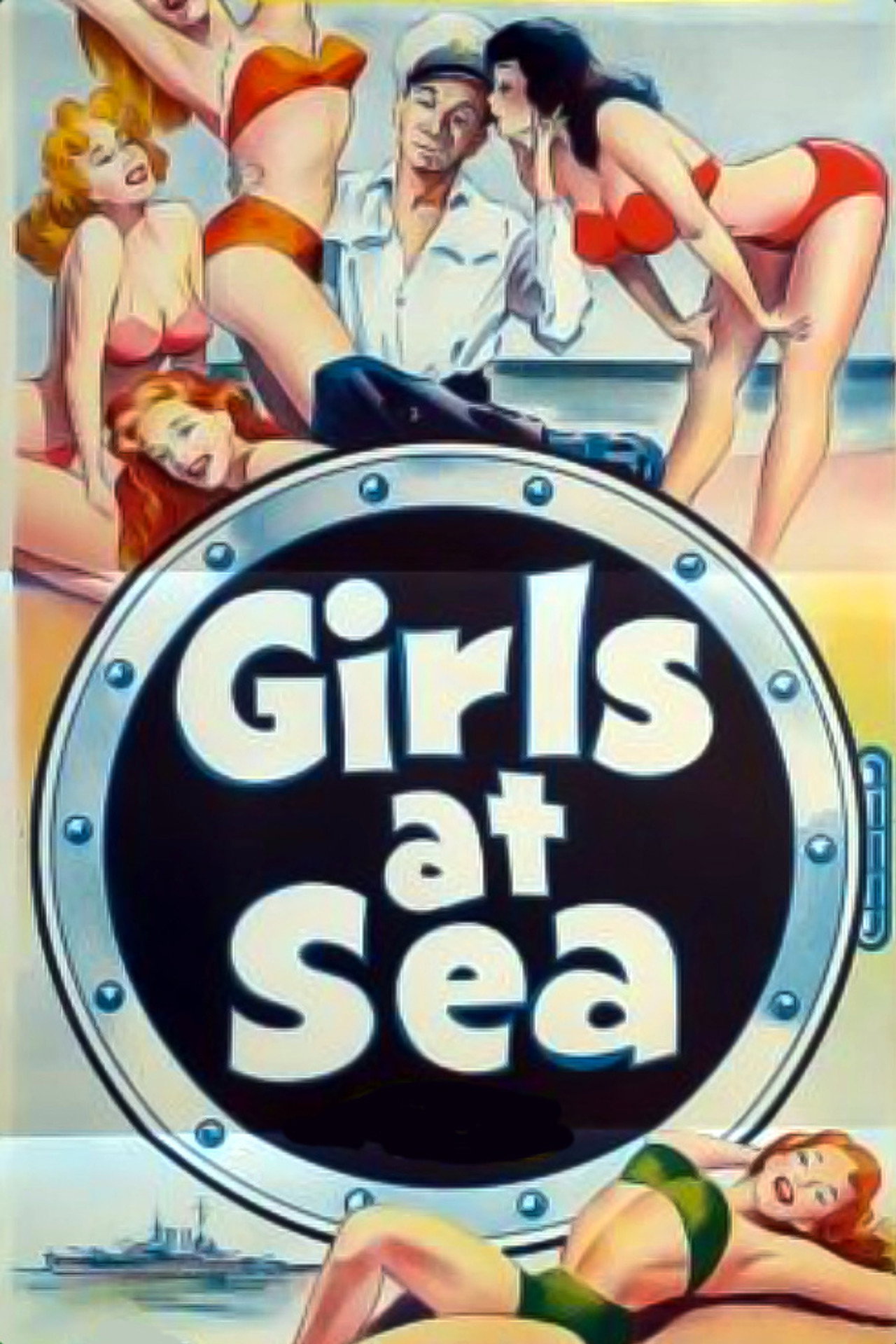 Pôster de Girls at Sea