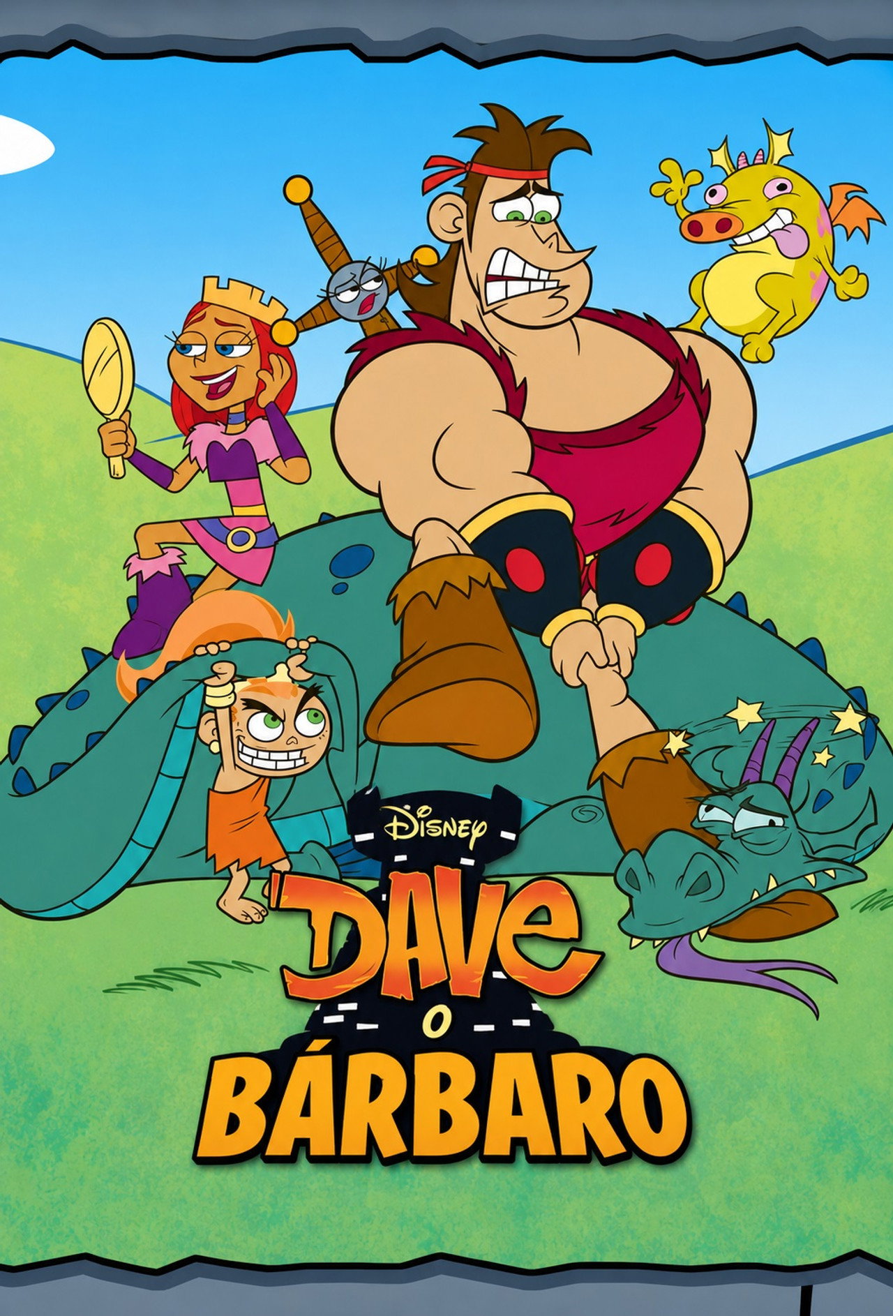 Pôster de Dave, o Bárbaro