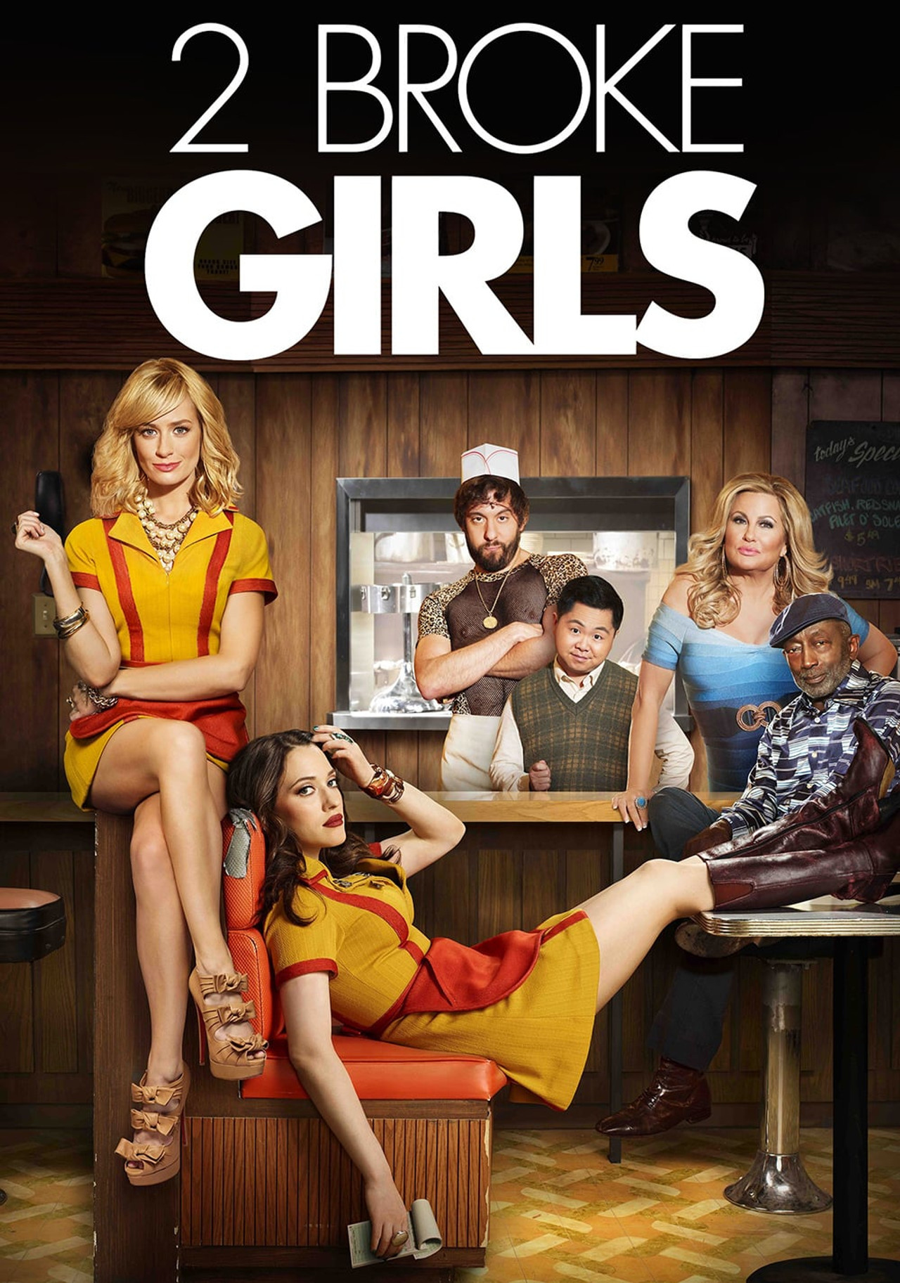 Pôster de 2 Broke Girls