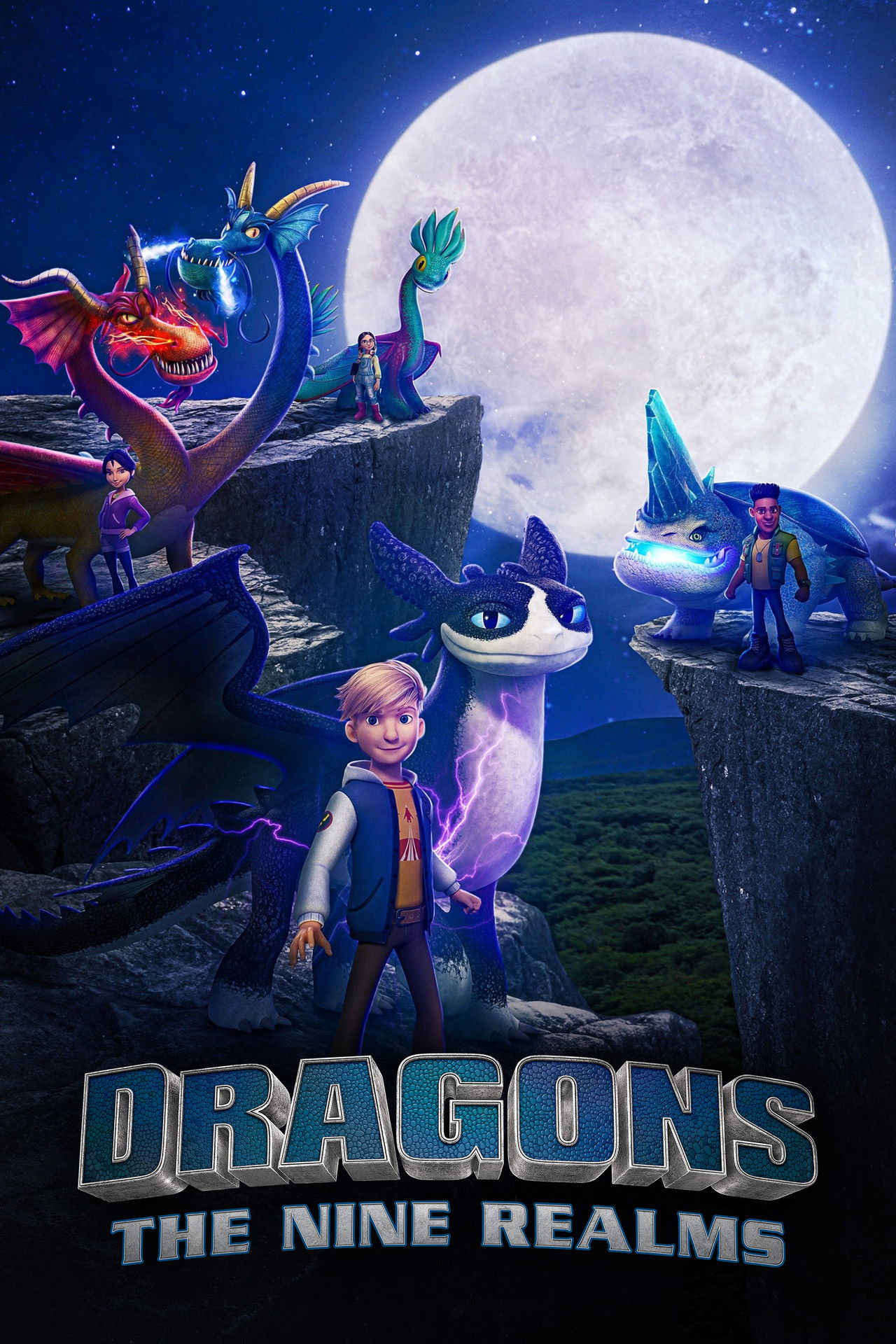 Pôster de Dragons: The Nine Realms