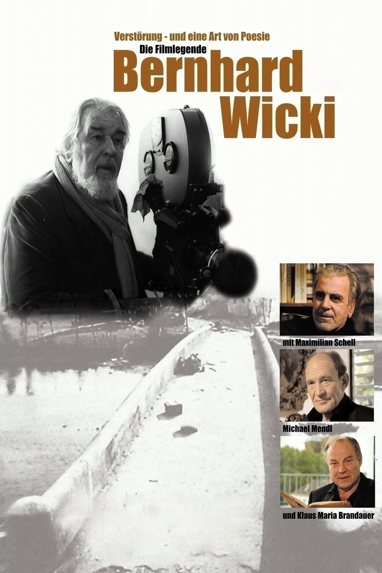 Pôster de Verstörung - und eine Art von Poesie. Die Filmlegende Bernhard Wicki