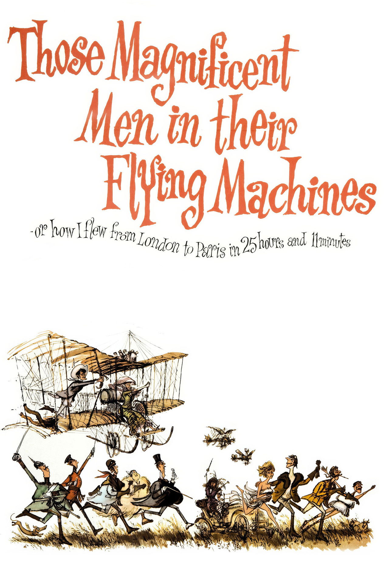 Pôster de Those Magnificent Men in Their Flying Machines or How I Flew from London to Paris in 25 Hours 11 Minutes