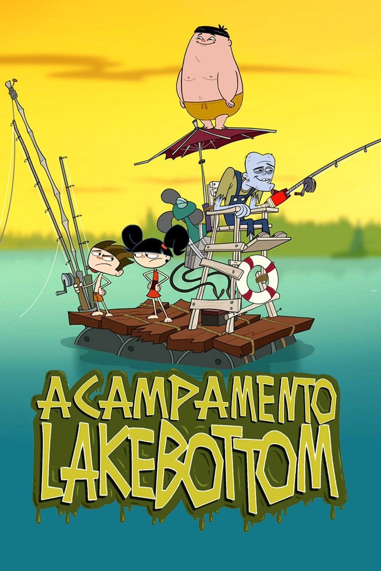 Pôster de Acampamento Lakebottom